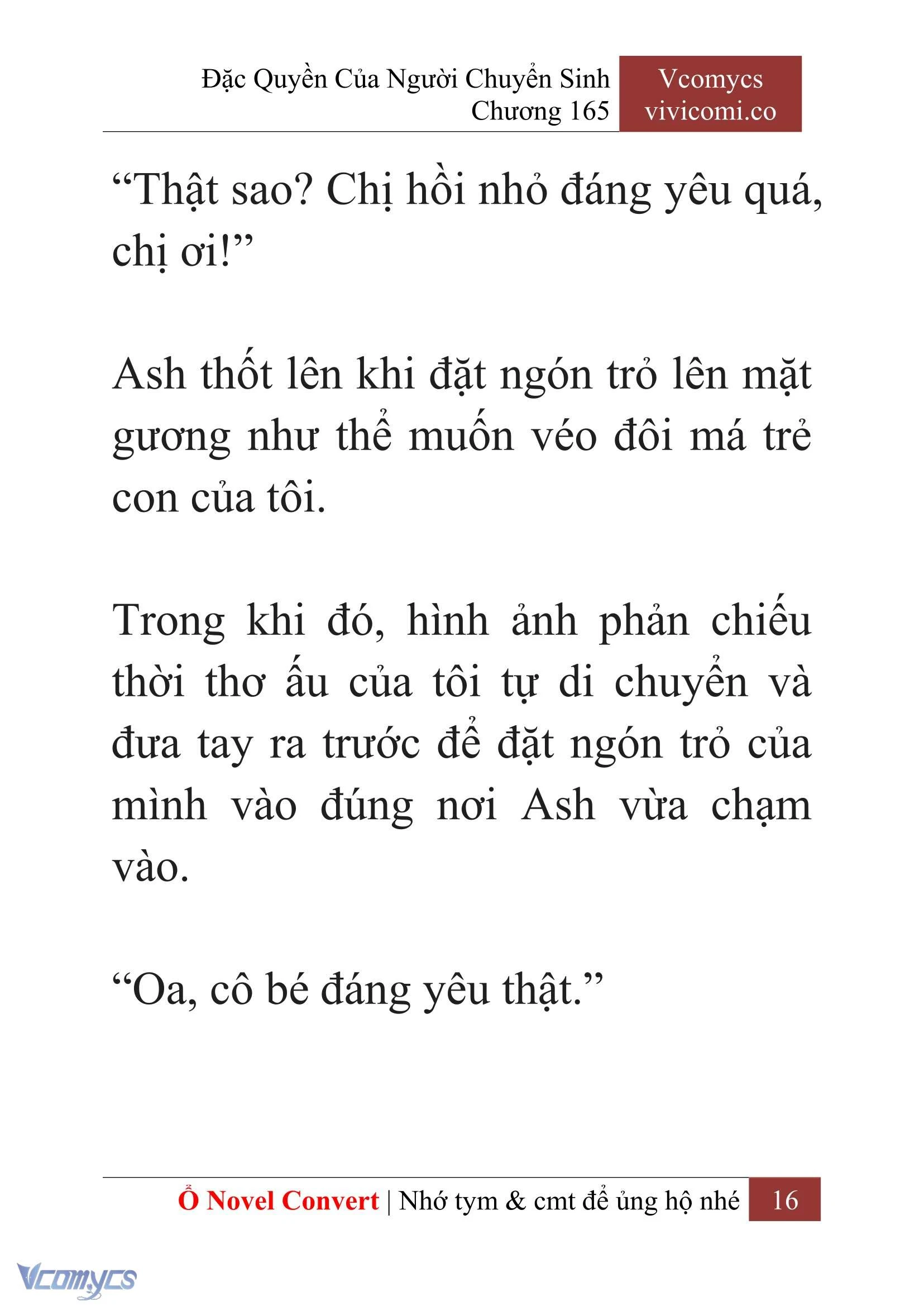 [Novel] Đặc Quyền Của Người Chuyển Sinh Chapter  165 - 18