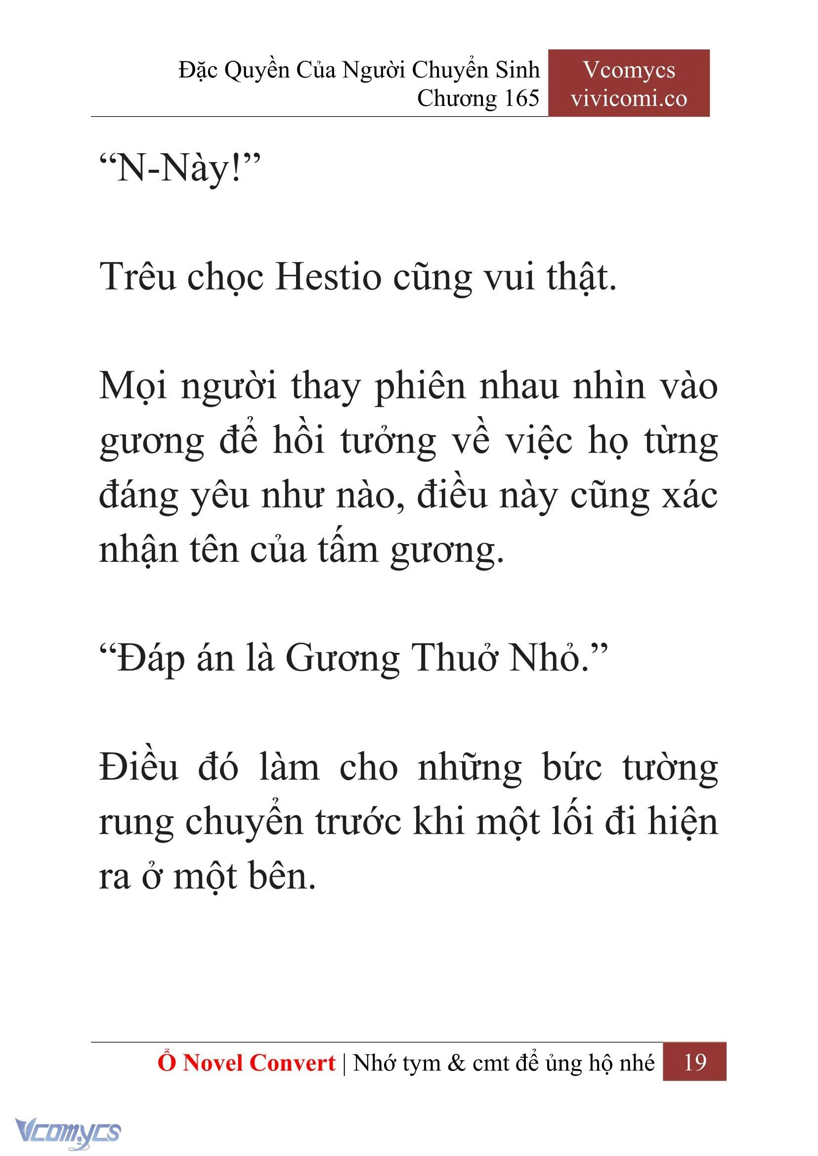 [Novel] Đặc Quyền Của Người Chuyển Sinh Chapter  165 - 21
