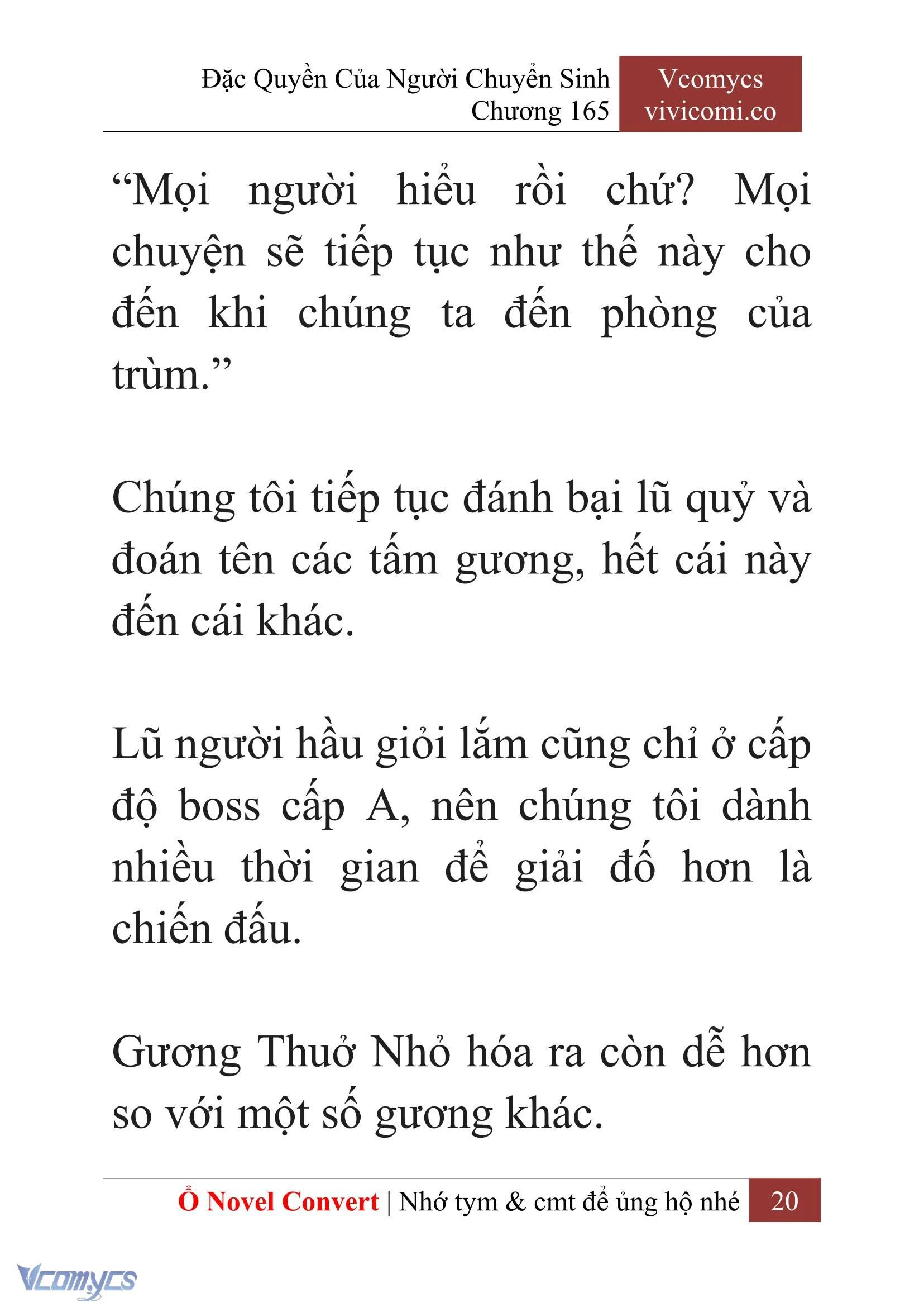 [Novel] Đặc Quyền Của Người Chuyển Sinh Chapter  165 - 22