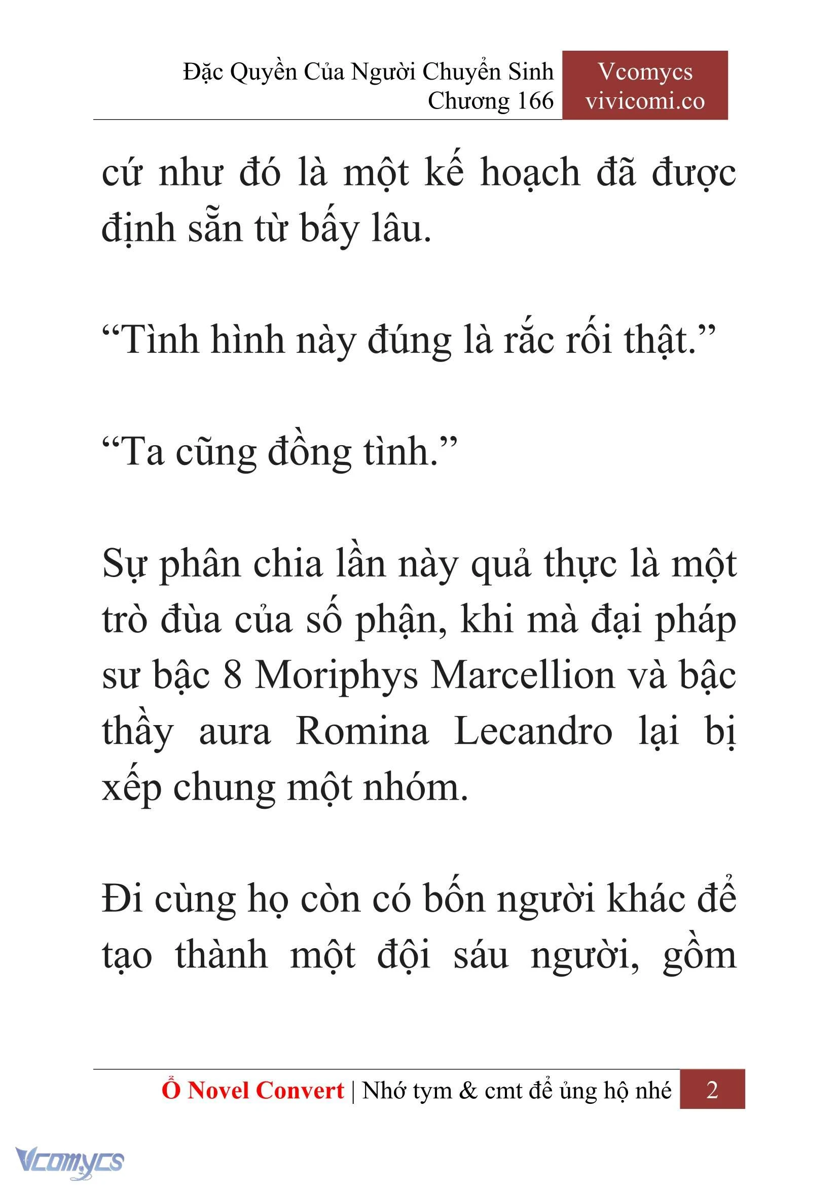 [Novel] Đặc Quyền Của Người Chuyển Sinh Chapter  166 - 5