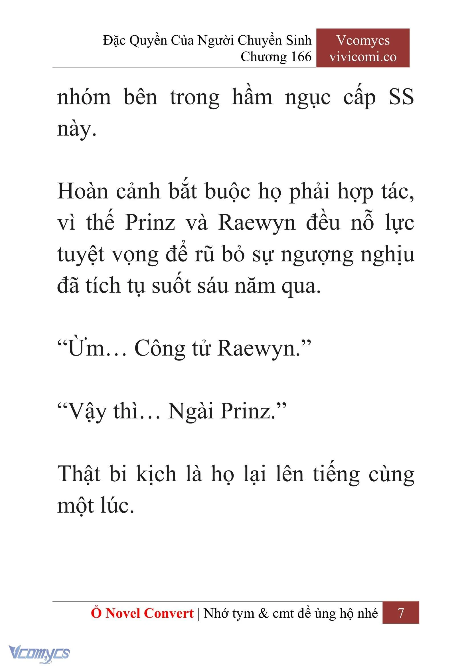 [Novel] Đặc Quyền Của Người Chuyển Sinh Chapter  166 - 10