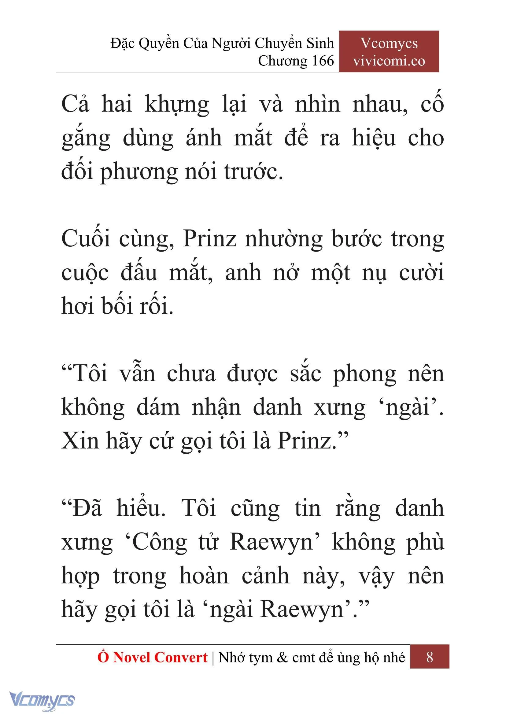 [Novel] Đặc Quyền Của Người Chuyển Sinh Chapter  166 - 11