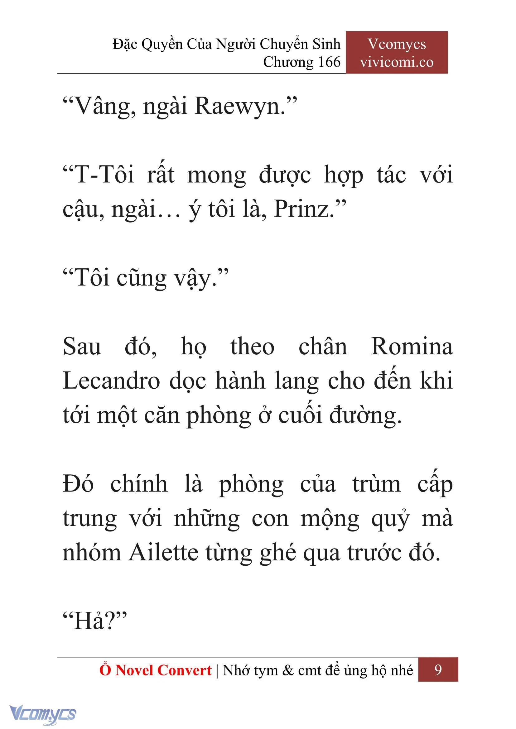 [Novel] Đặc Quyền Của Người Chuyển Sinh Chapter  166 - 12