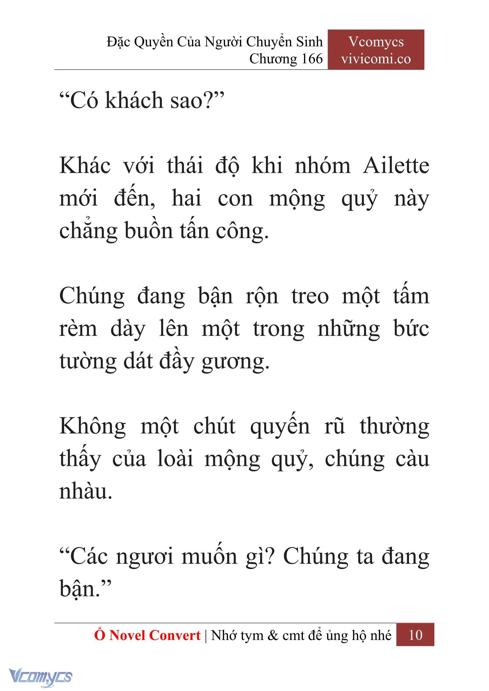 [Novel] Đặc Quyền Của Người Chuyển Sinh Chapter  166 - 13