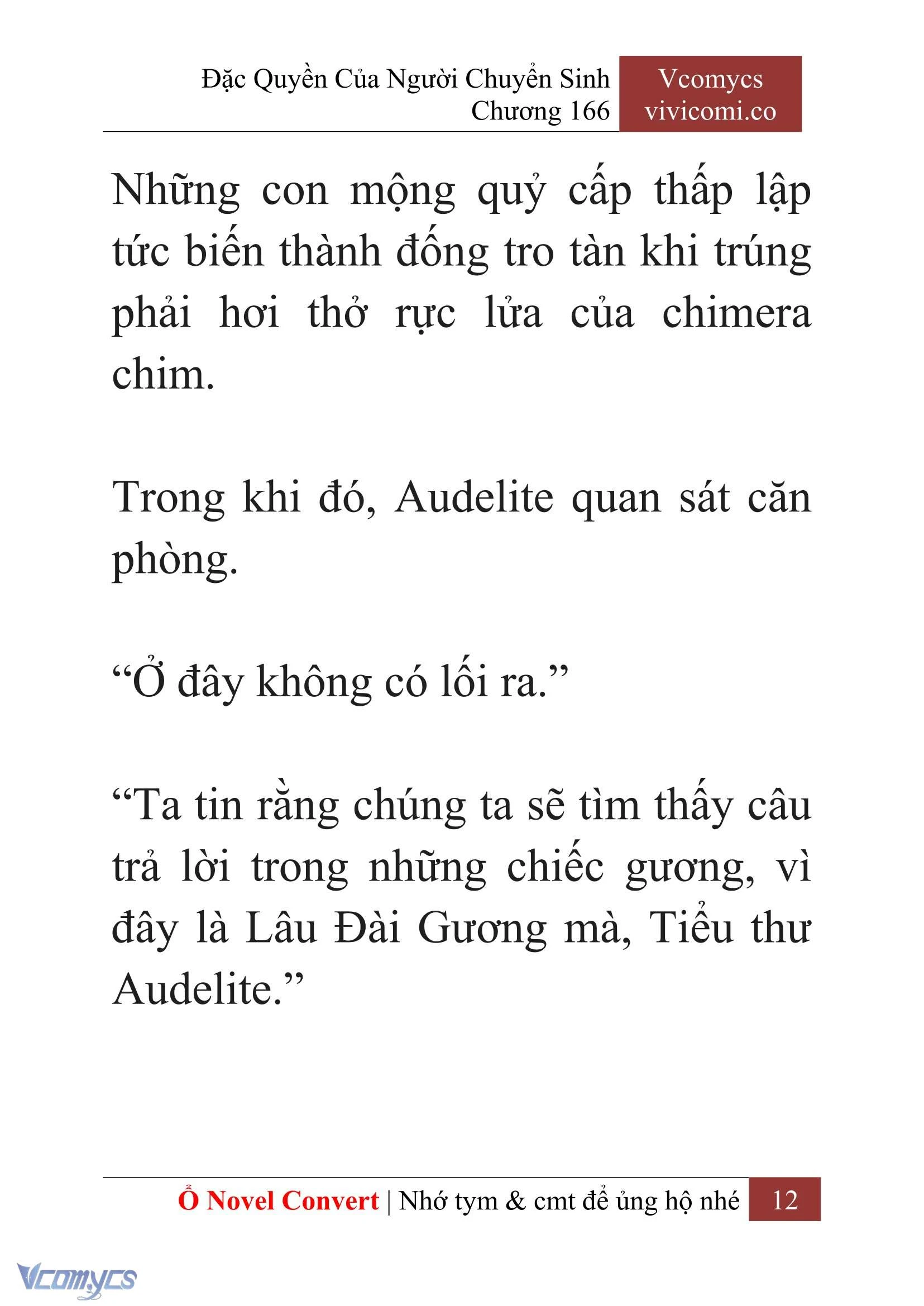 [Novel] Đặc Quyền Của Người Chuyển Sinh Chapter  166 - 15