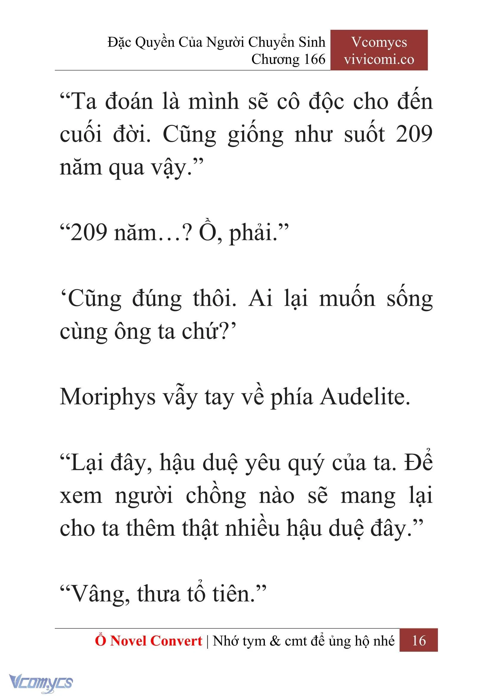 [Novel] Đặc Quyền Của Người Chuyển Sinh Chapter  166 - 19