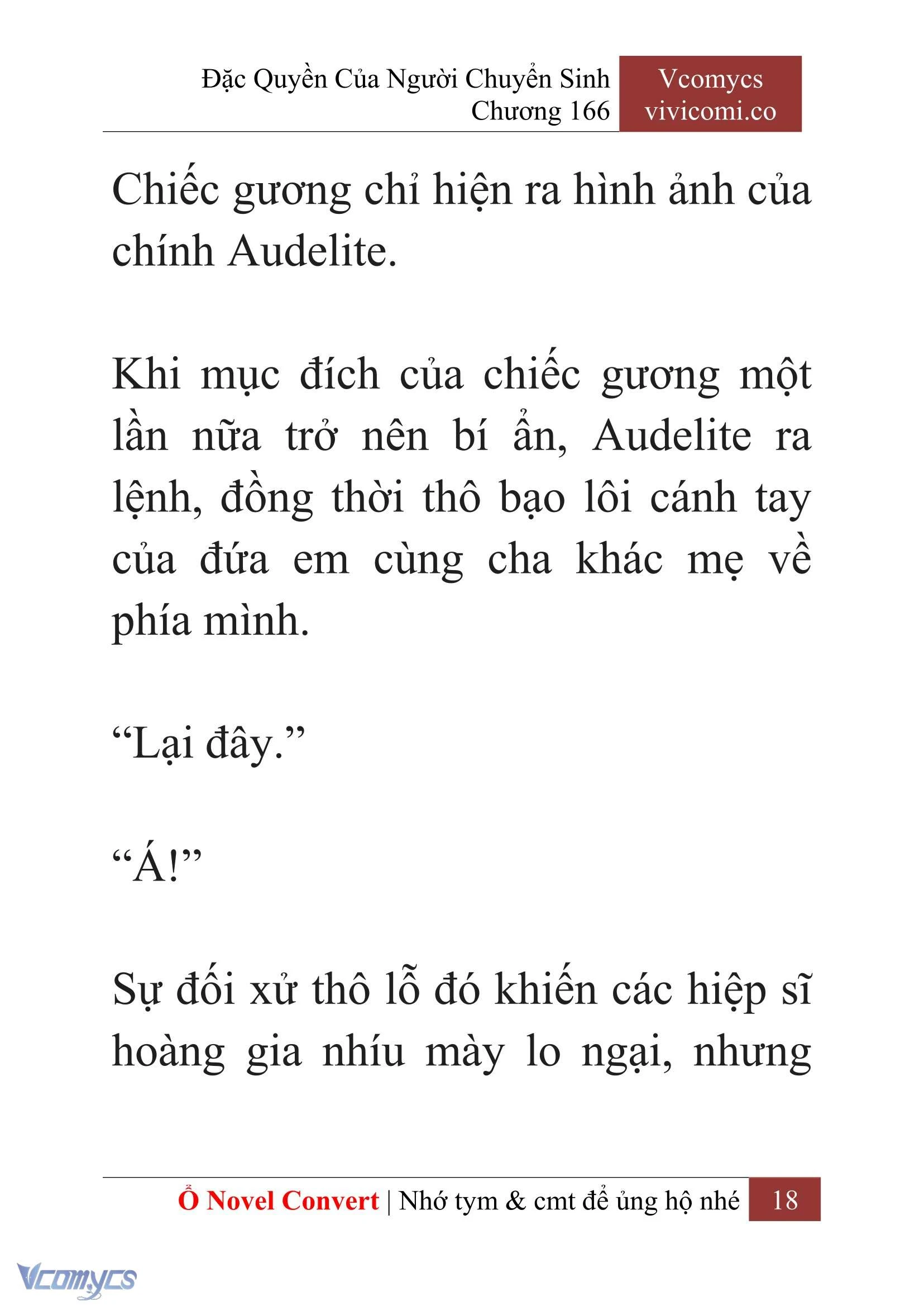 [Novel] Đặc Quyền Của Người Chuyển Sinh Chapter  166 - 21