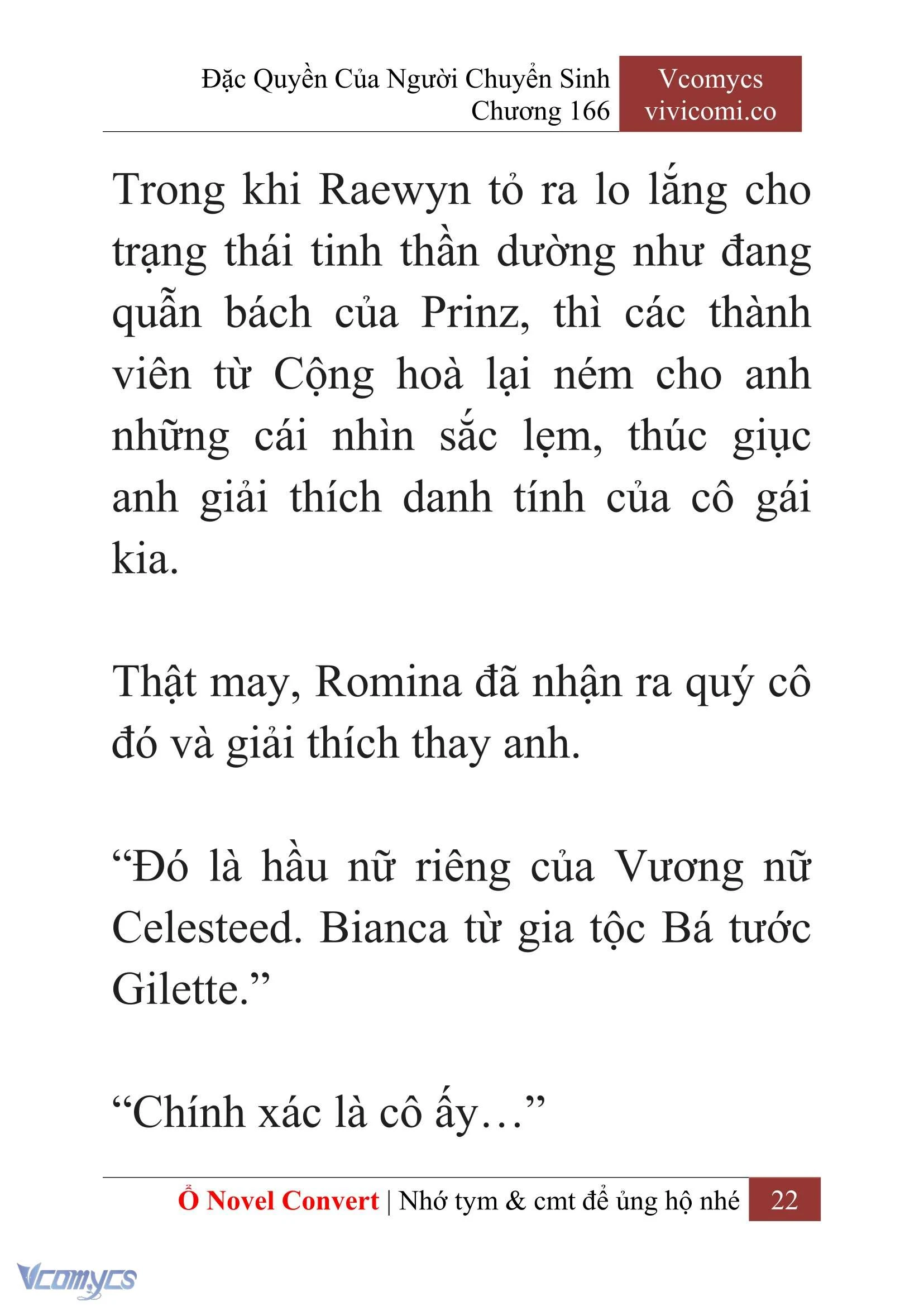 [Novel] Đặc Quyền Của Người Chuyển Sinh Chapter  166 - 25