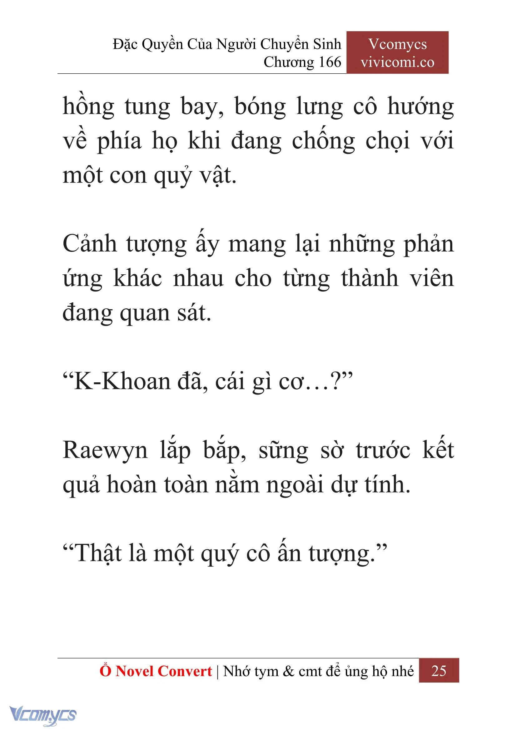 [Novel] Đặc Quyền Của Người Chuyển Sinh Chapter  166 - 28