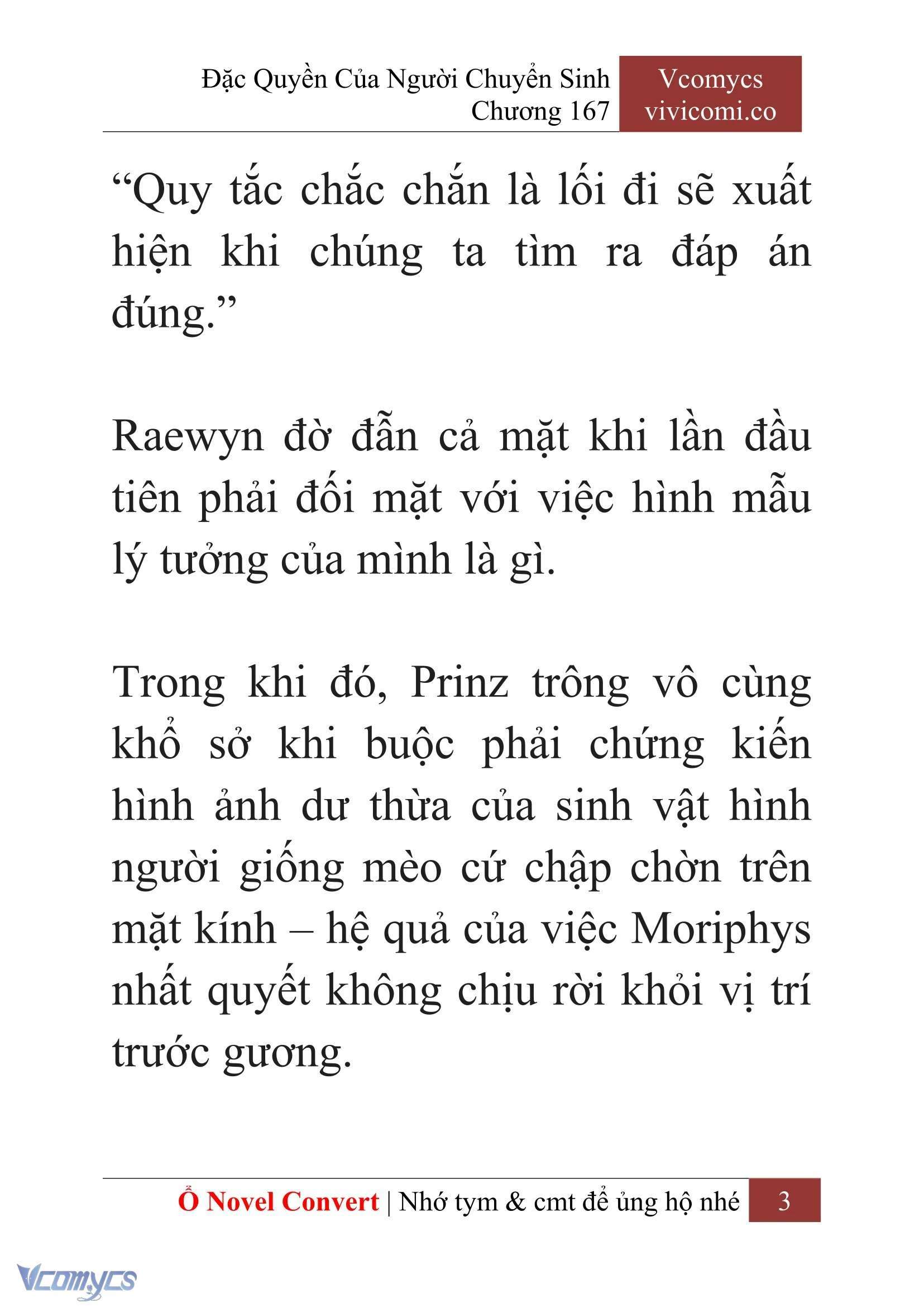 [Novel] Đặc Quyền Của Người Chuyển Sinh Chapter  167 - 6