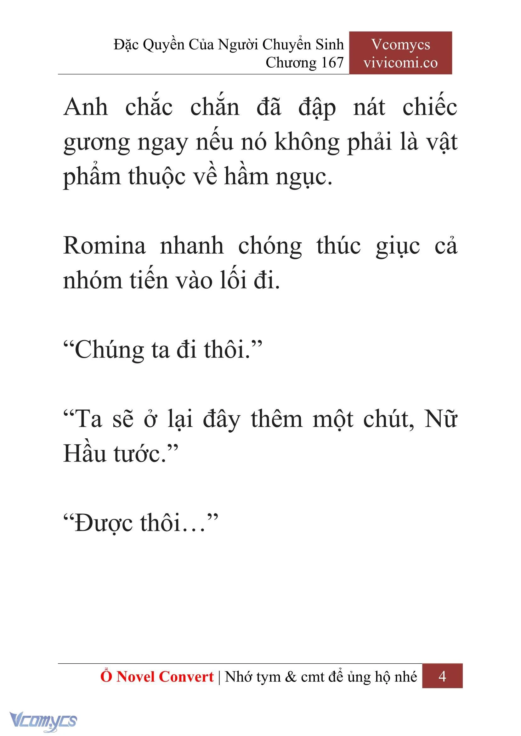 [Novel] Đặc Quyền Của Người Chuyển Sinh Chapter  167 - 7