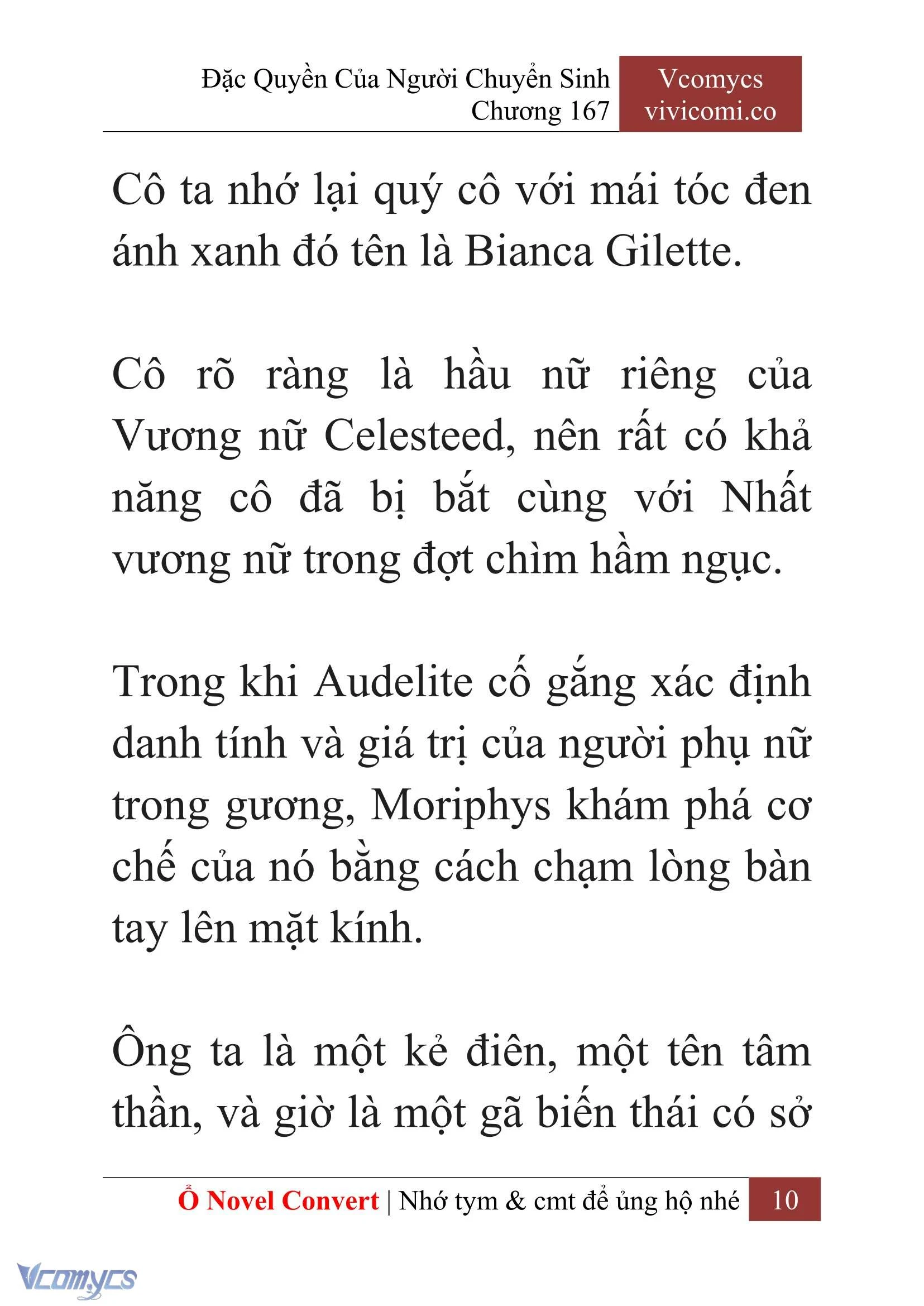 [Novel] Đặc Quyền Của Người Chuyển Sinh Chapter  167 - 13