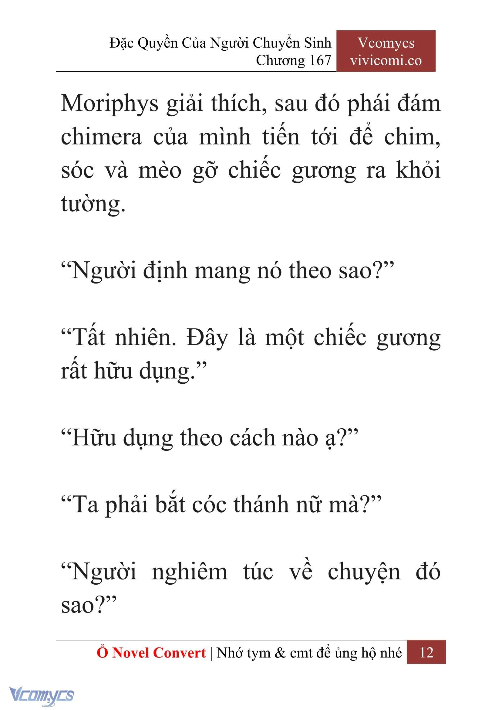 [Novel] Đặc Quyền Của Người Chuyển Sinh Chapter  167 - 15