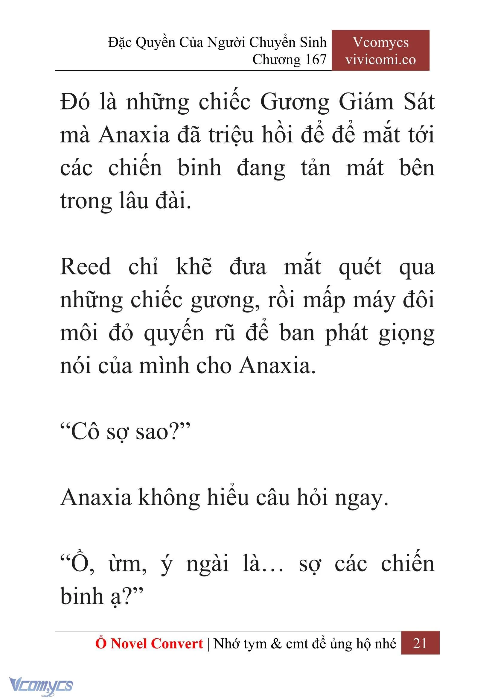 [Novel] Đặc Quyền Của Người Chuyển Sinh Chapter  167 - 24