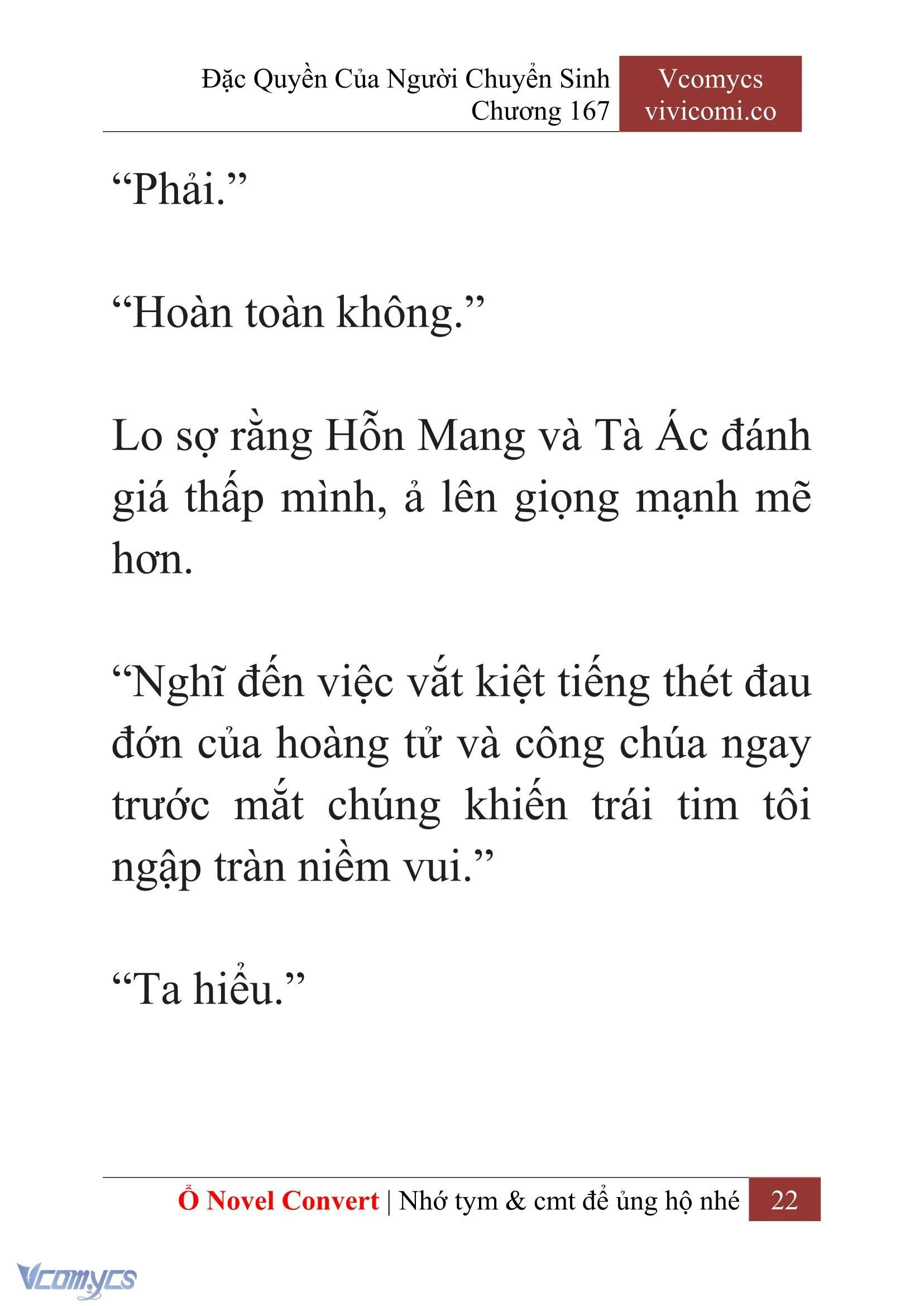 [Novel] Đặc Quyền Của Người Chuyển Sinh Chapter  167 - 25