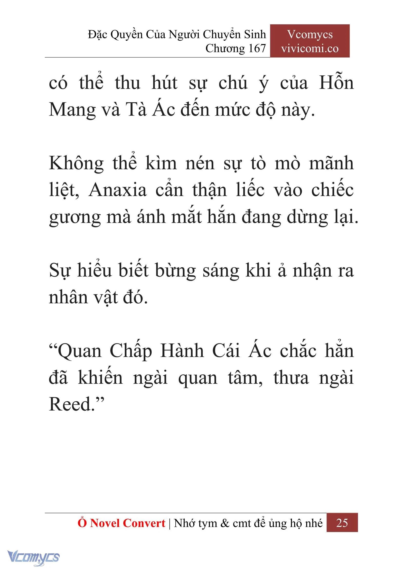 [Novel] Đặc Quyền Của Người Chuyển Sinh Chapter  167 - 28