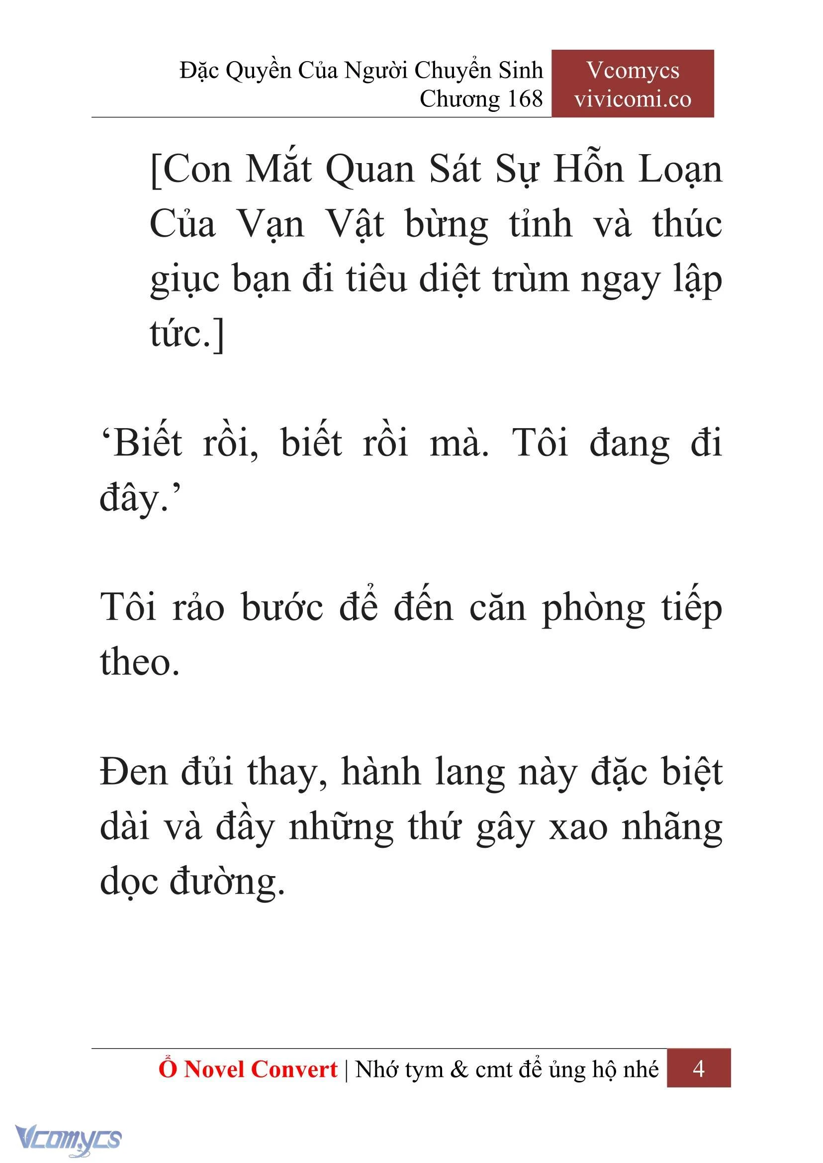 [Novel] Đặc Quyền Của Người Chuyển Sinh Chapter  168 - 7