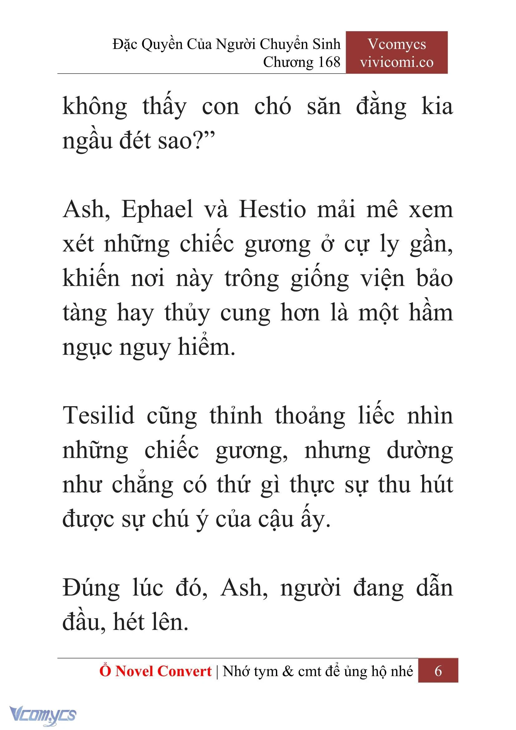 [Novel] Đặc Quyền Của Người Chuyển Sinh Chapter  168 - 9