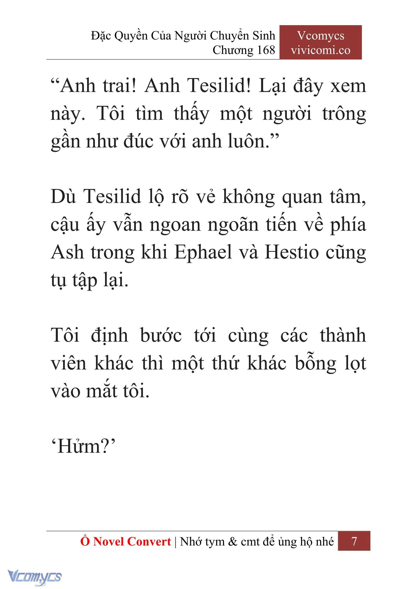 [Novel] Đặc Quyền Của Người Chuyển Sinh Chapter  168 - 10