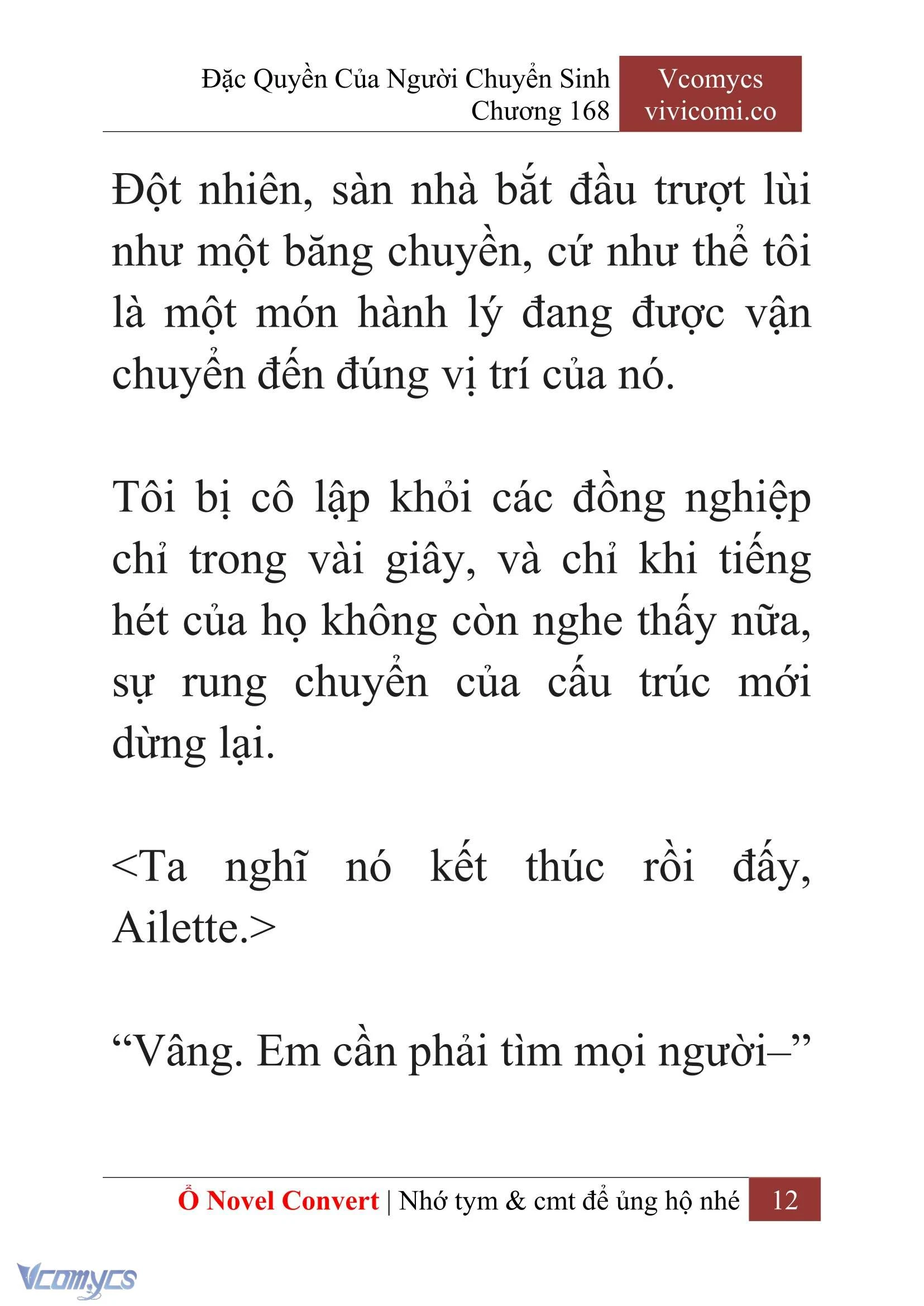 [Novel] Đặc Quyền Của Người Chuyển Sinh Chapter  168 - 15