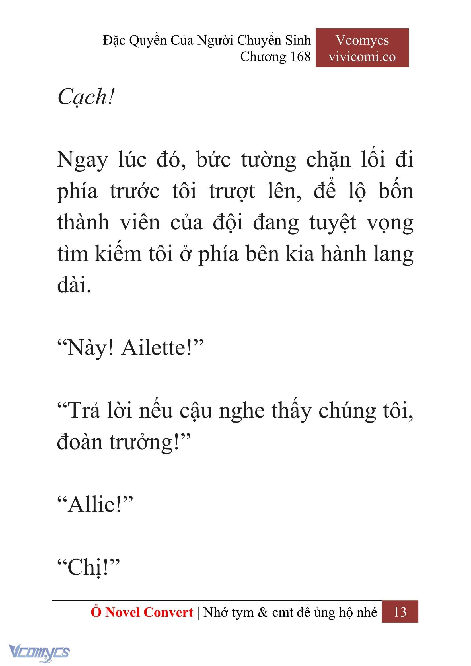 [Novel] Đặc Quyền Của Người Chuyển Sinh Chapter  168 - 16