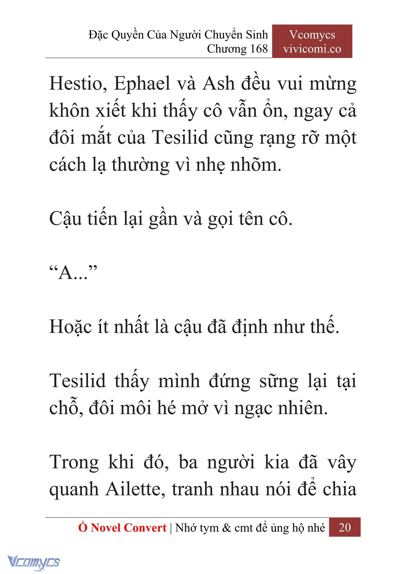 [Novel] Đặc Quyền Của Người Chuyển Sinh Chapter  168 - 23
