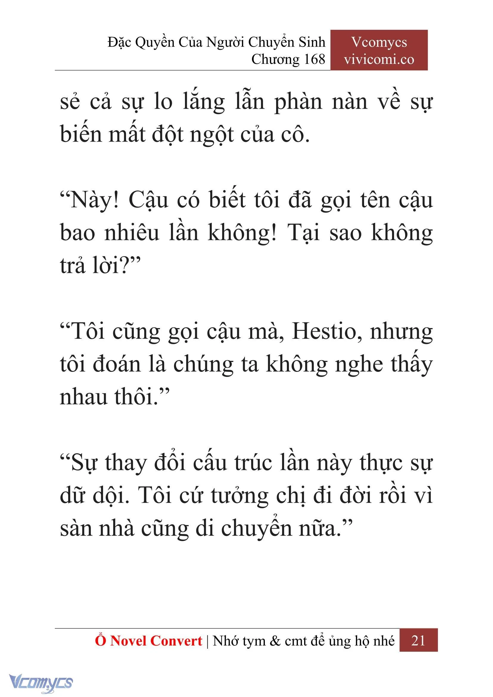 [Novel] Đặc Quyền Của Người Chuyển Sinh Chapter  168 - 24