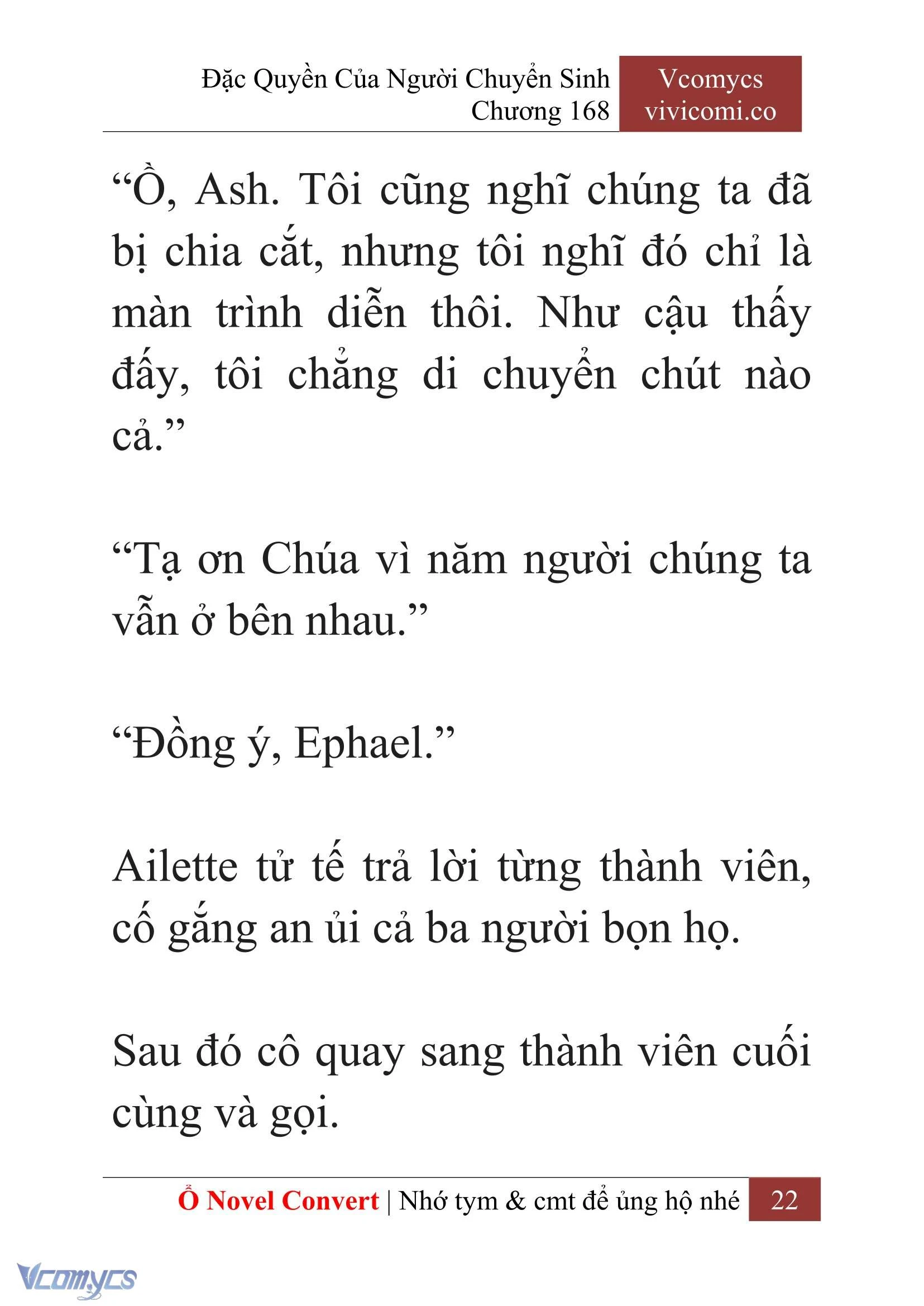 [Novel] Đặc Quyền Của Người Chuyển Sinh Chapter  168 - 25
