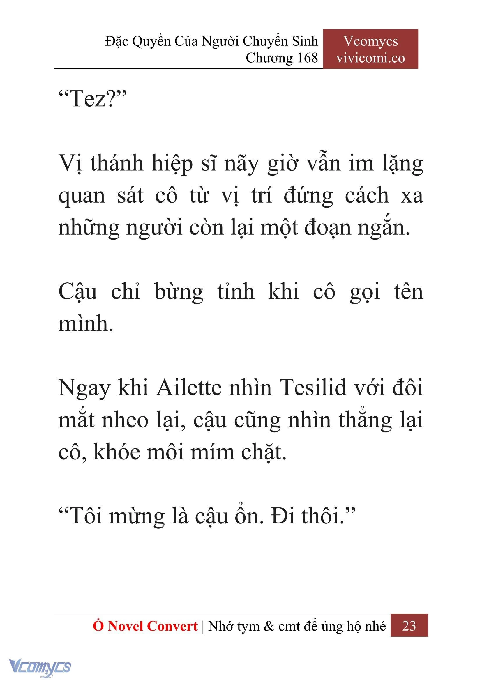 [Novel] Đặc Quyền Của Người Chuyển Sinh Chapter  168 - 26