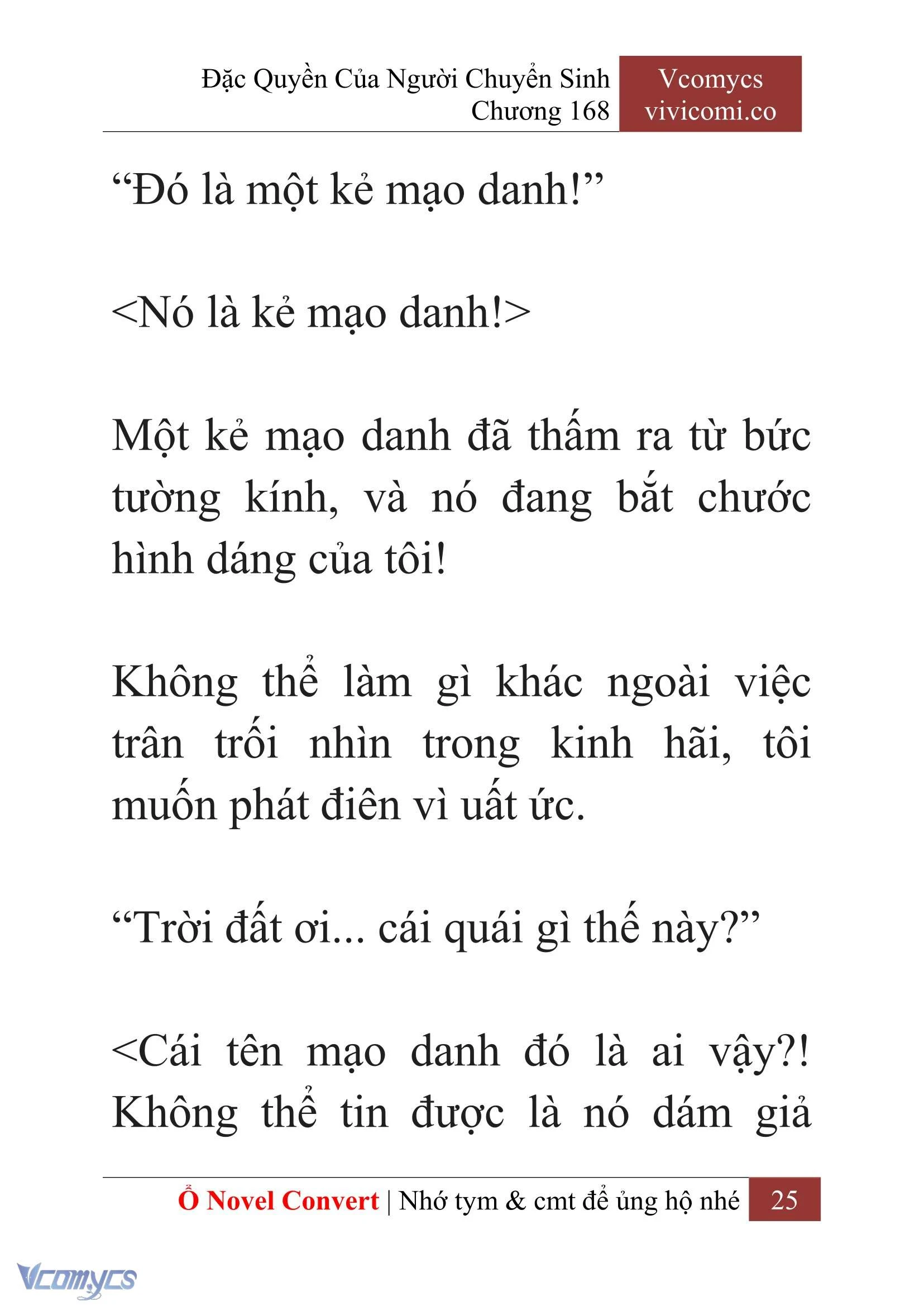 [Novel] Đặc Quyền Của Người Chuyển Sinh Chapter  168 - 28