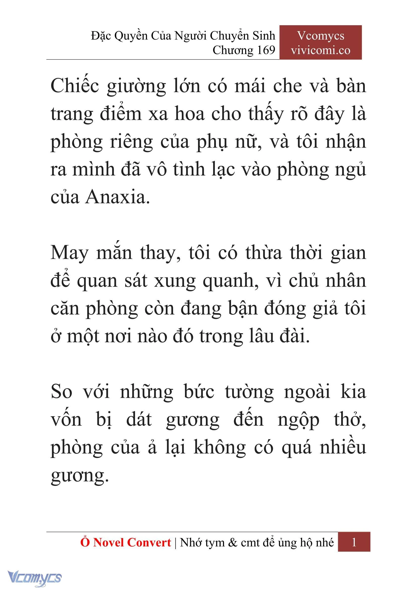 [Novel] Đặc Quyền Của Người Chuyển Sinh Chapter  169 - 4