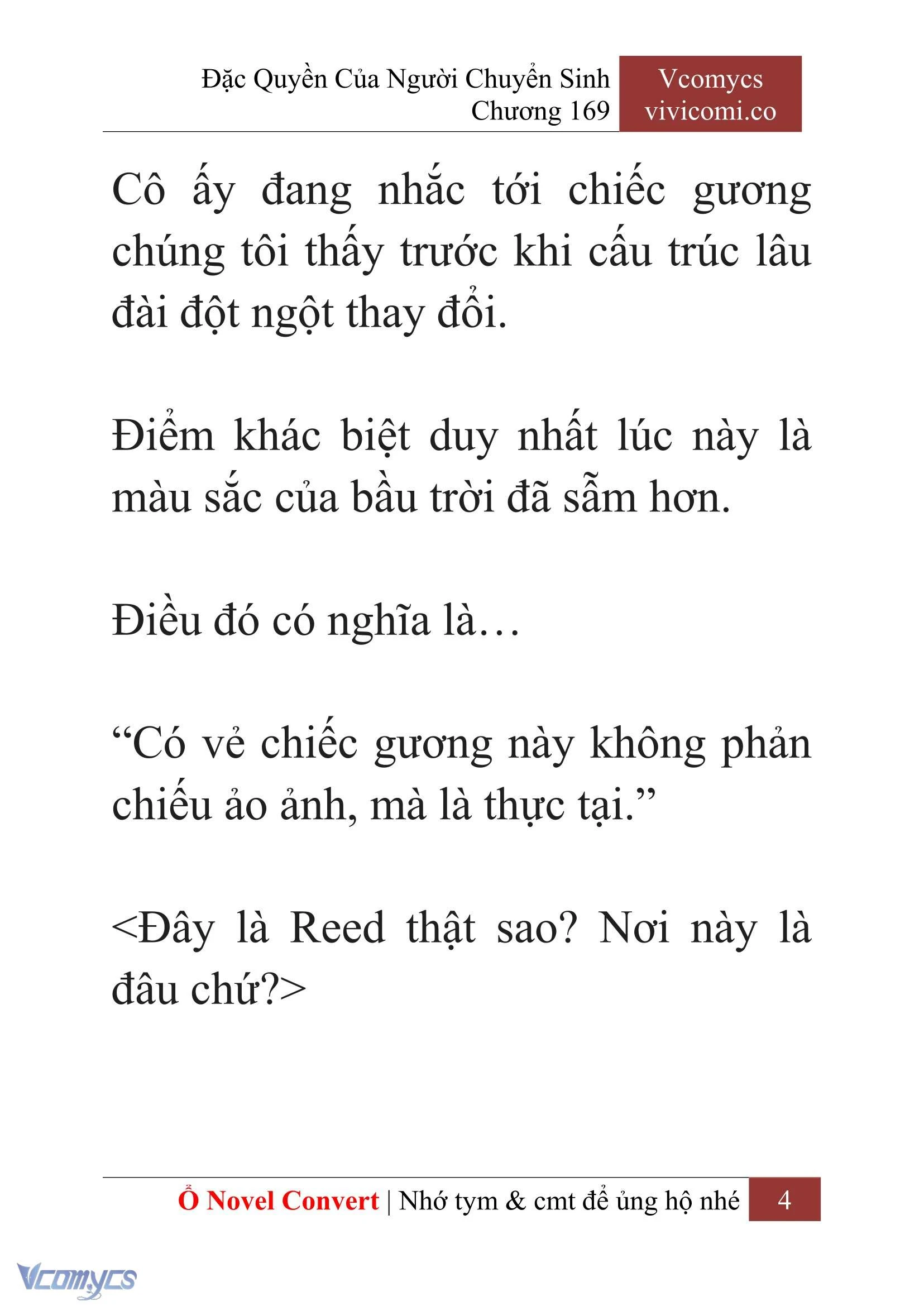 [Novel] Đặc Quyền Của Người Chuyển Sinh Chapter  169 - 7