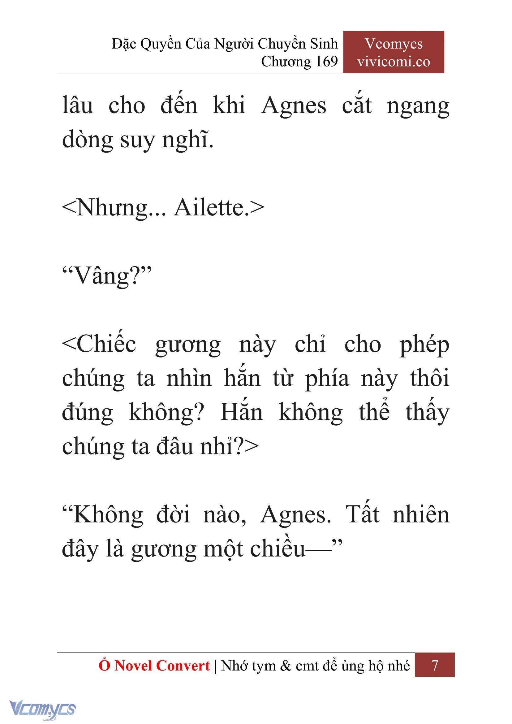 [Novel] Đặc Quyền Của Người Chuyển Sinh Chapter  169 - 10