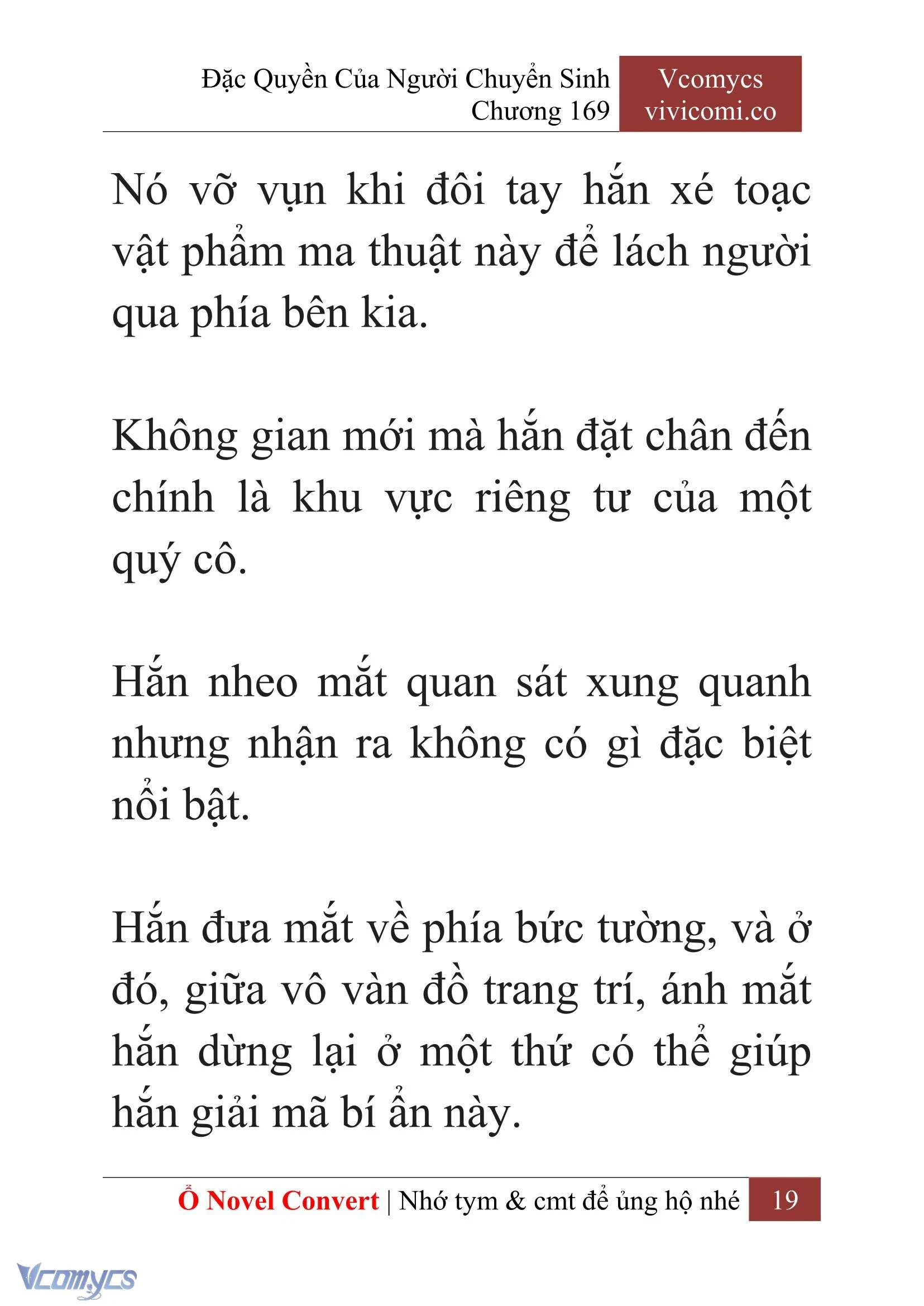 [Novel] Đặc Quyền Của Người Chuyển Sinh Chapter  169 - 22