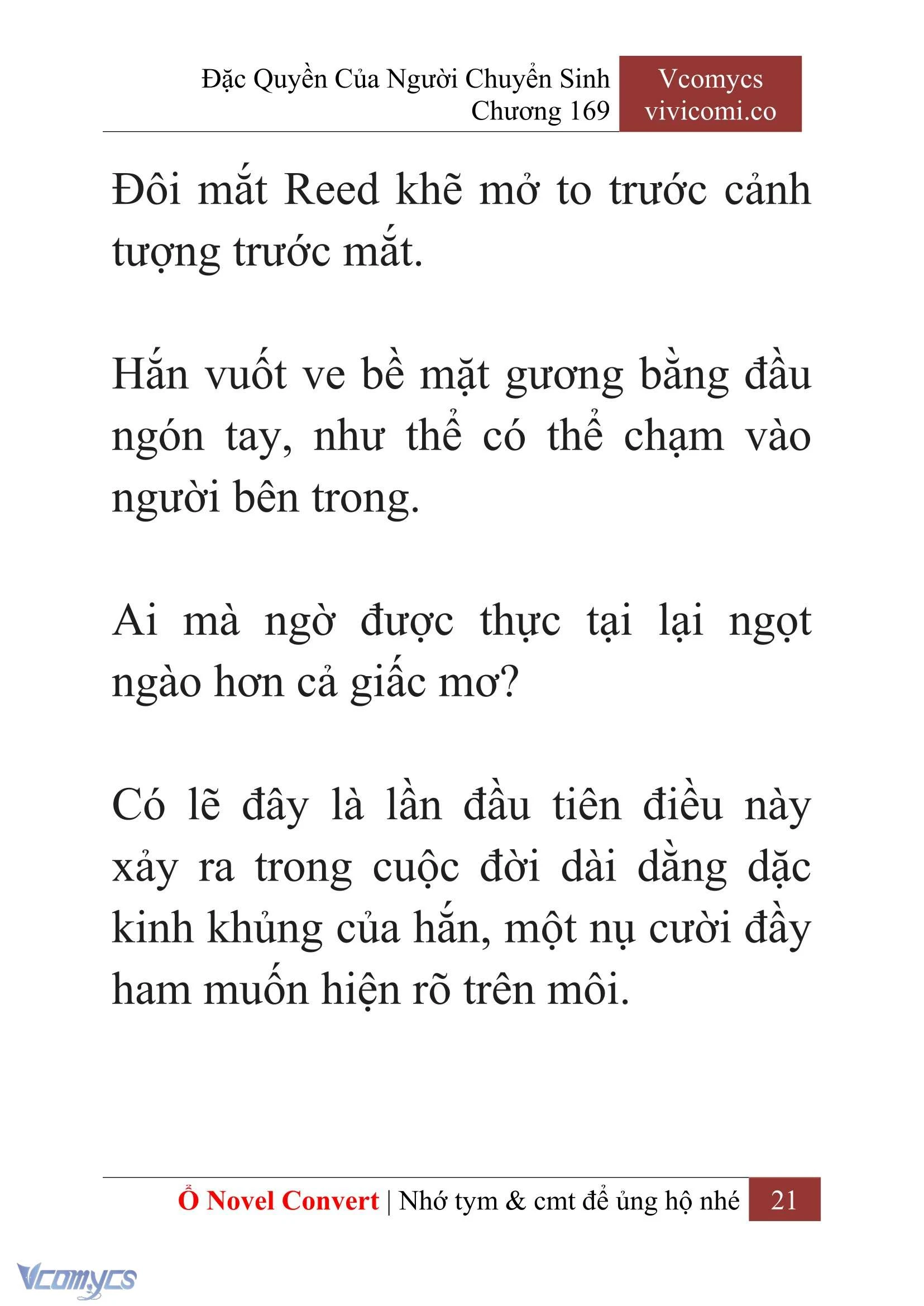 [Novel] Đặc Quyền Của Người Chuyển Sinh Chapter  169 - 24