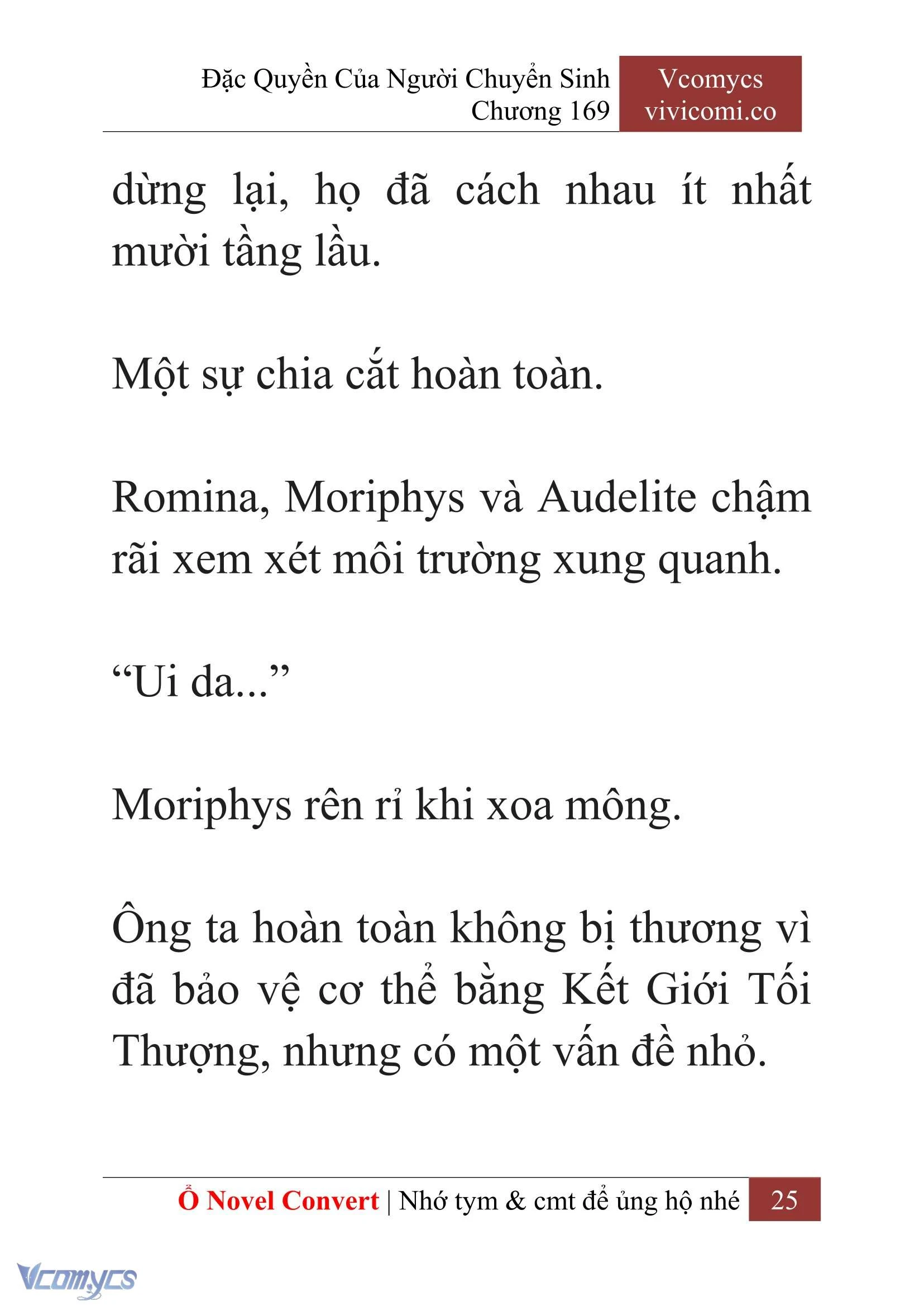 [Novel] Đặc Quyền Của Người Chuyển Sinh Chapter  169 - 28