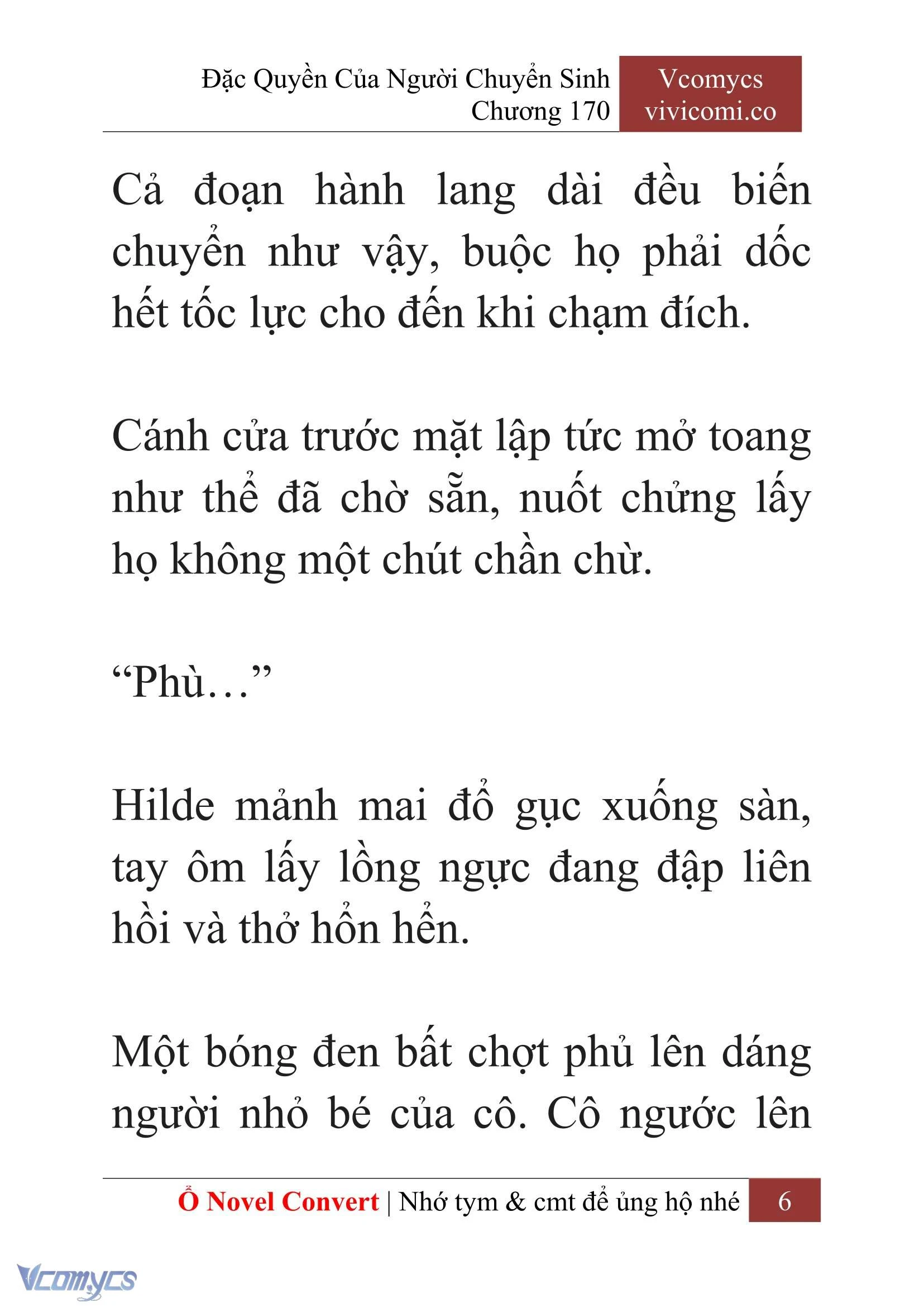 [Novel] Đặc Quyền Của Người Chuyển Sinh Chapter  170 - 9