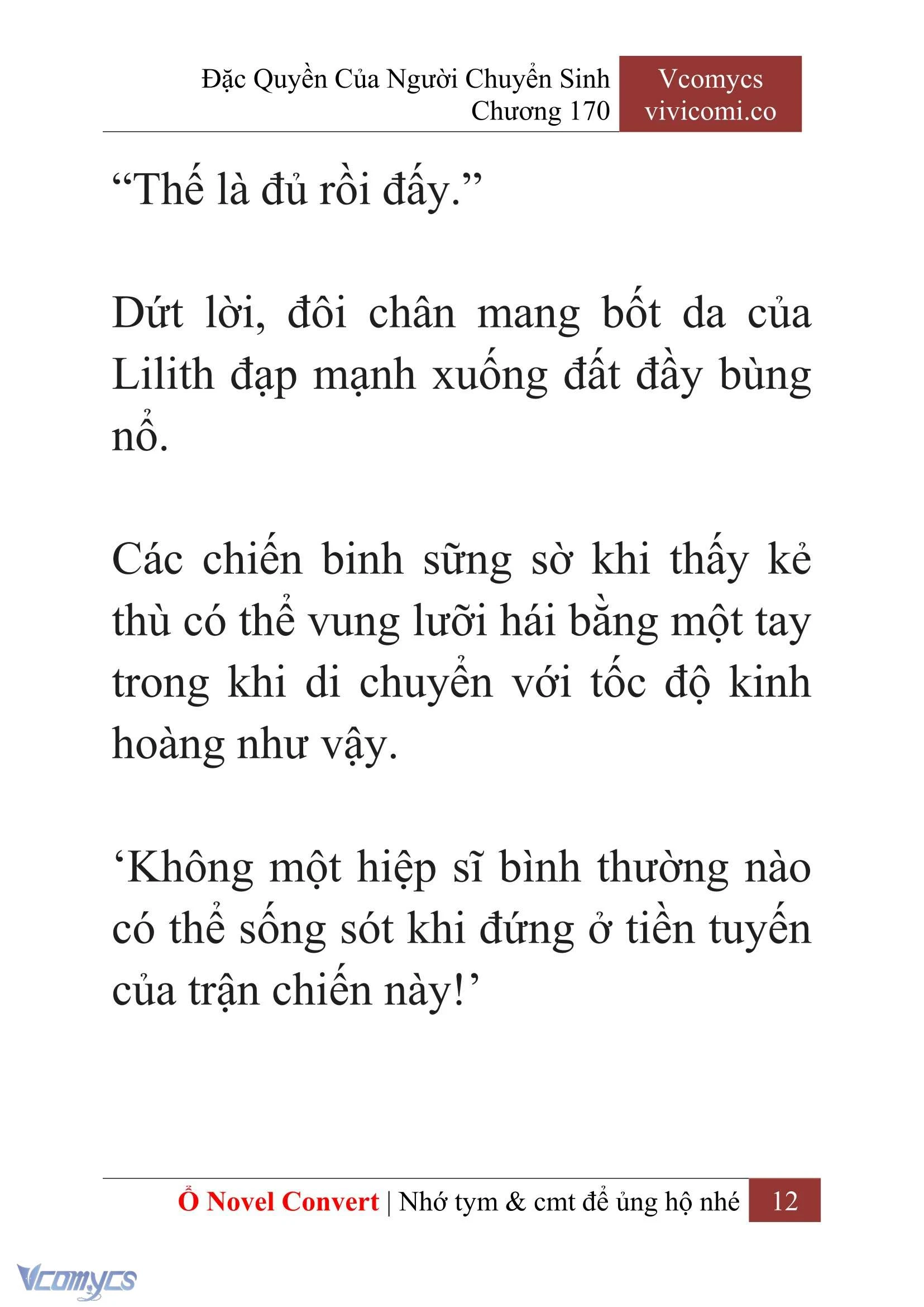 [Novel] Đặc Quyền Của Người Chuyển Sinh Chapter  170 - 15