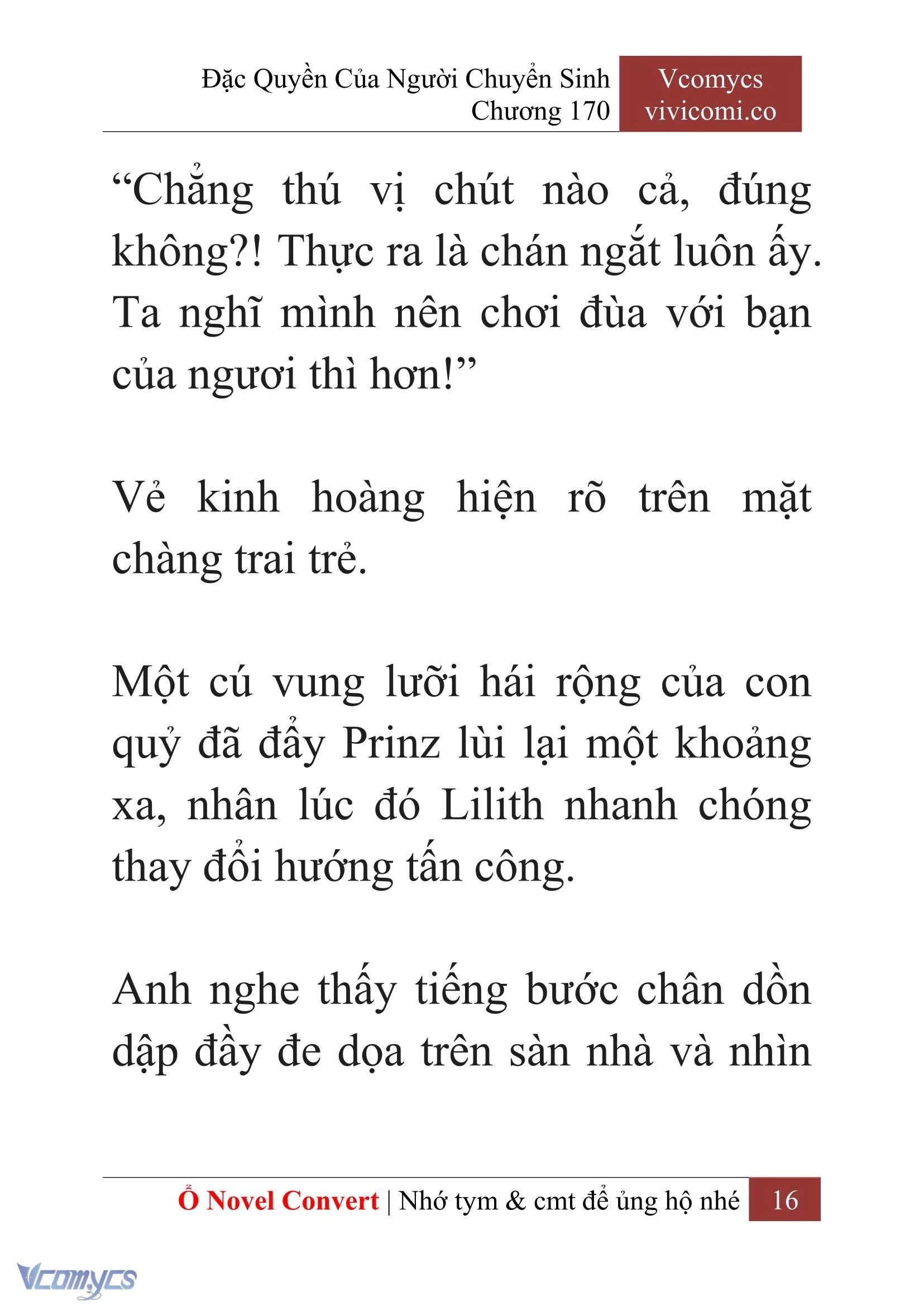 [Novel] Đặc Quyền Của Người Chuyển Sinh Chapter  170 - 19