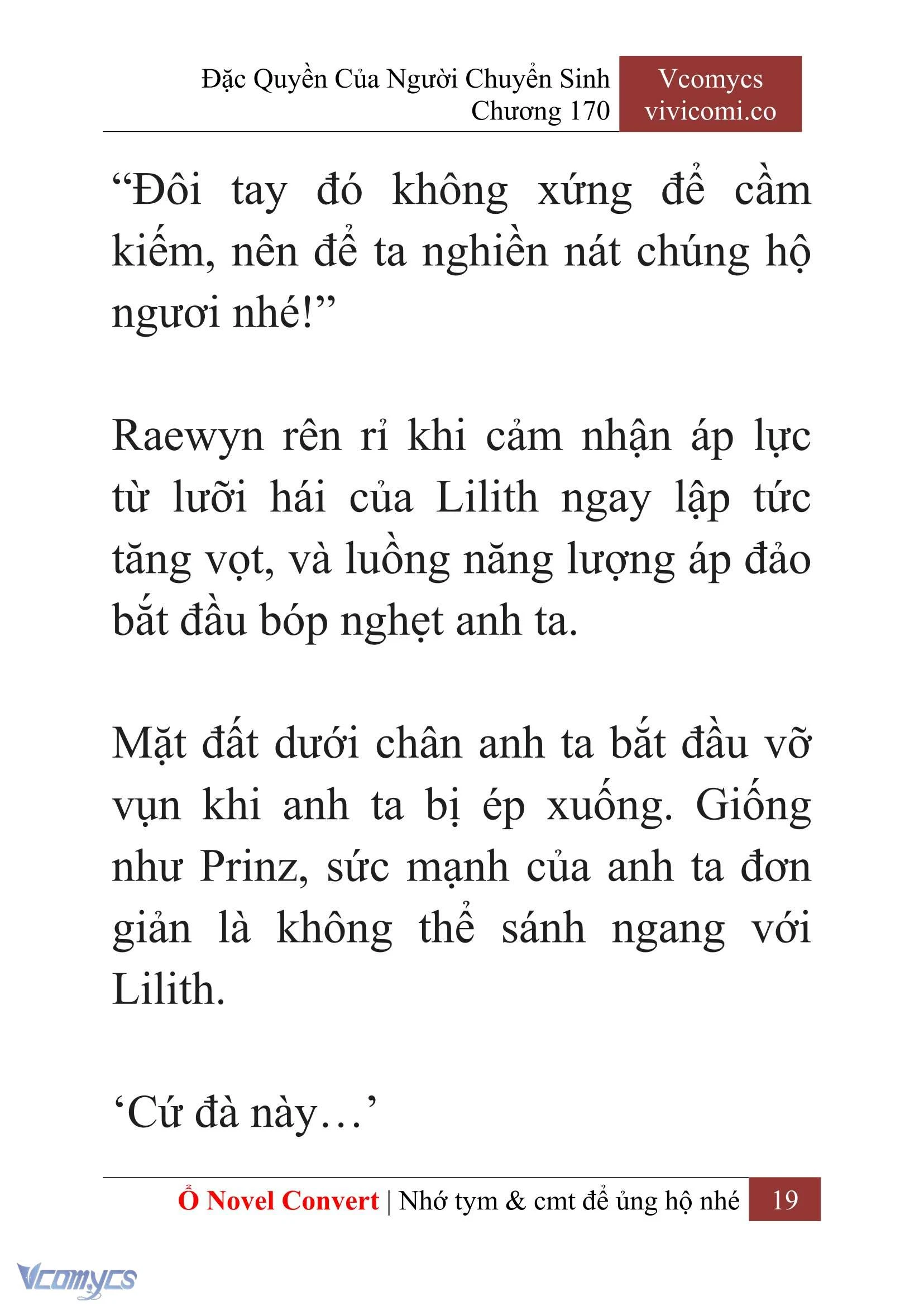 [Novel] Đặc Quyền Của Người Chuyển Sinh Chapter  170 - 22