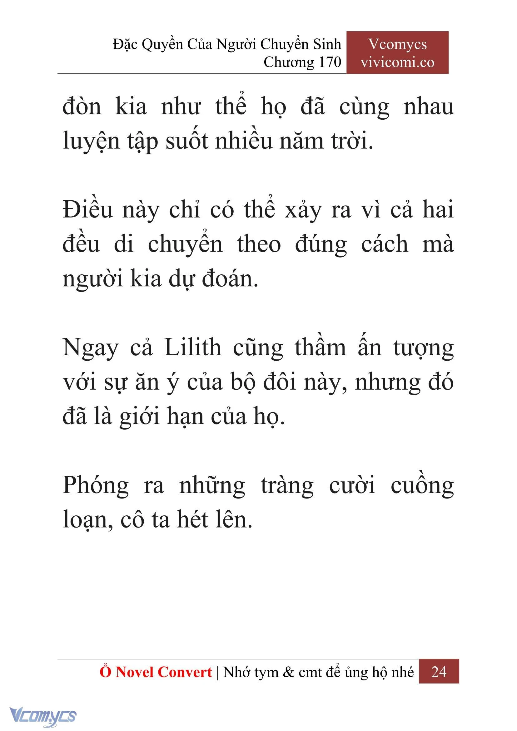[Novel] Đặc Quyền Của Người Chuyển Sinh Chapter  170 - 27