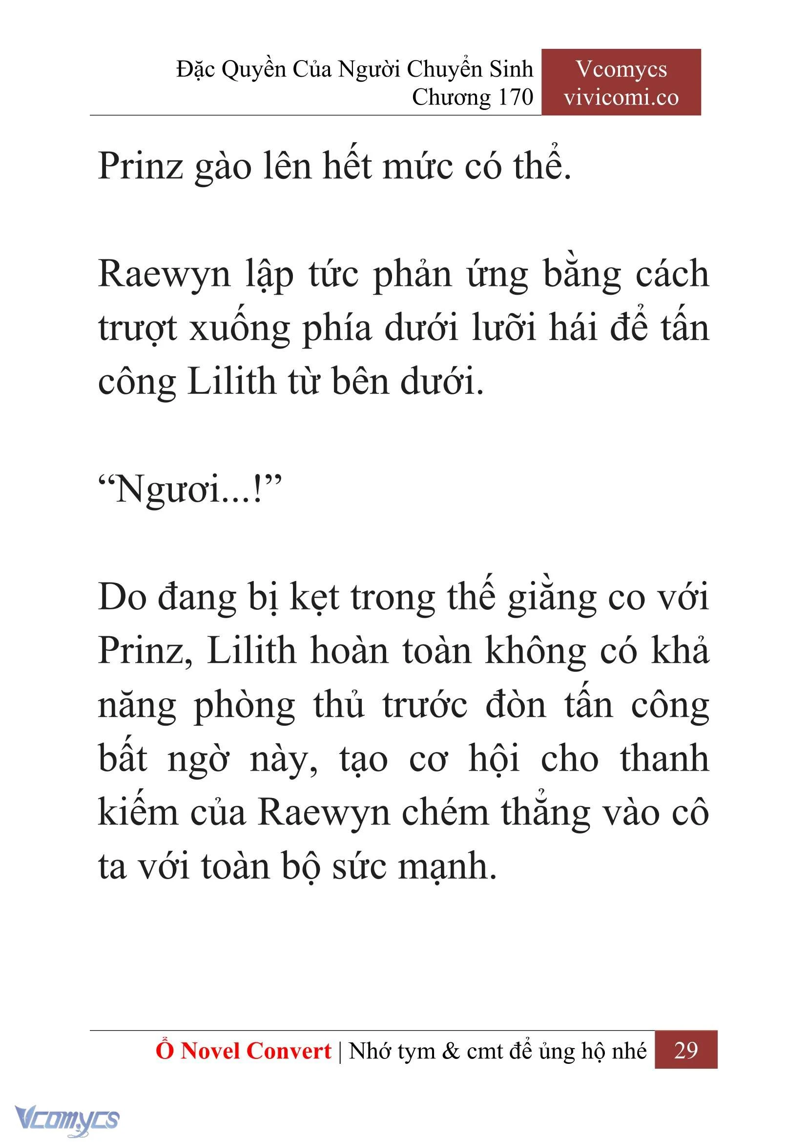 [Novel] Đặc Quyền Của Người Chuyển Sinh Chapter  170 - 32