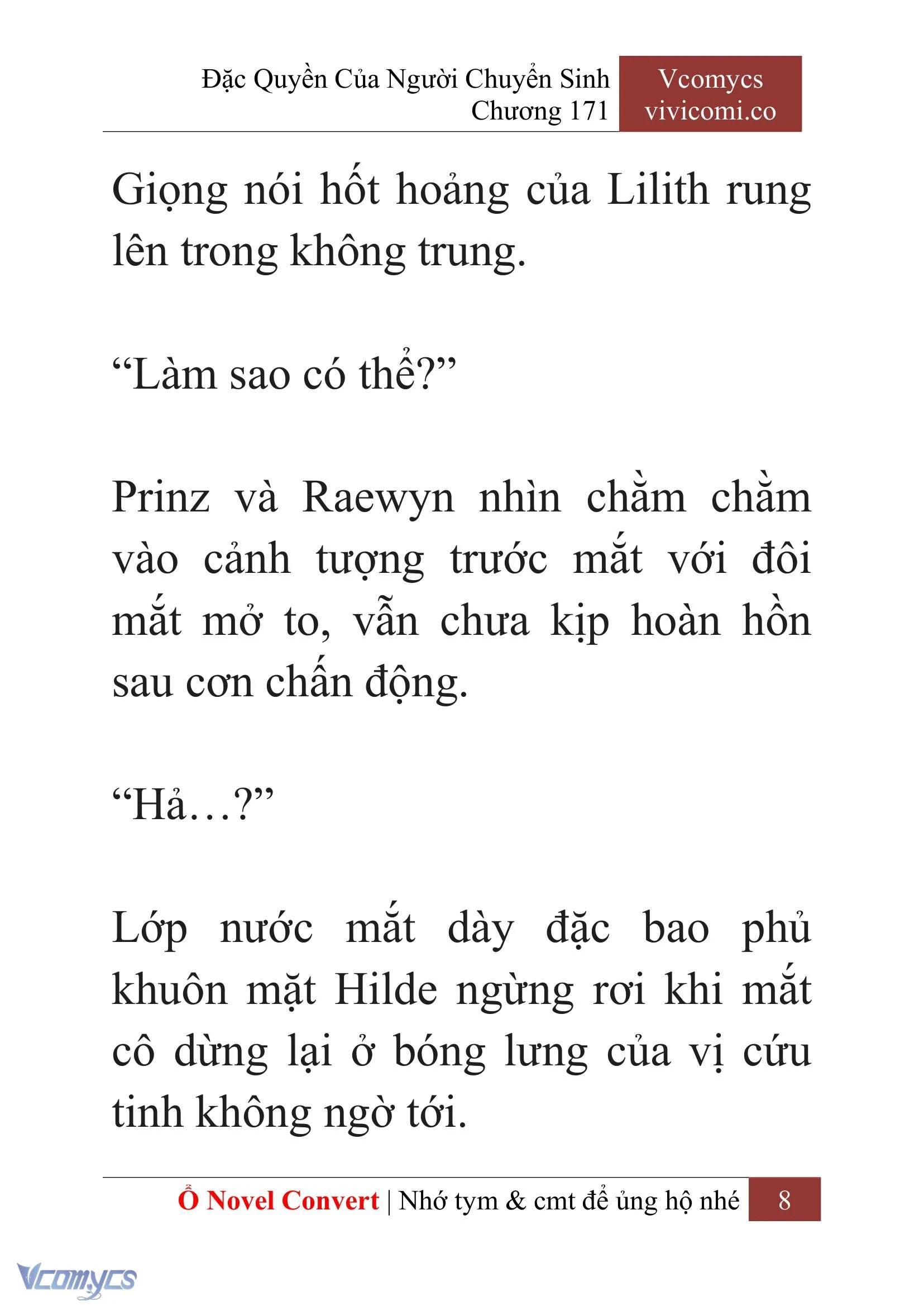 [Novel] Đặc Quyền Của Người Chuyển Sinh Chapter  171 - 11