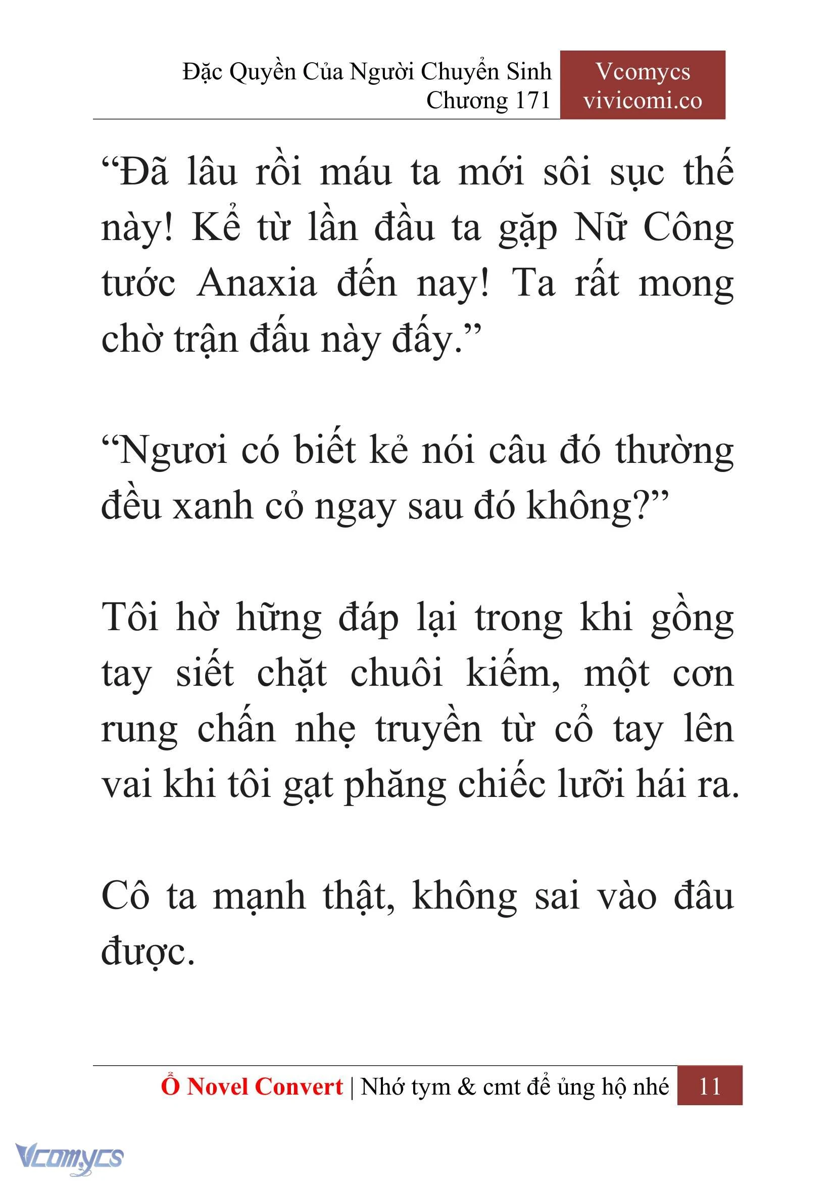 [Novel] Đặc Quyền Của Người Chuyển Sinh Chapter  171 - 14