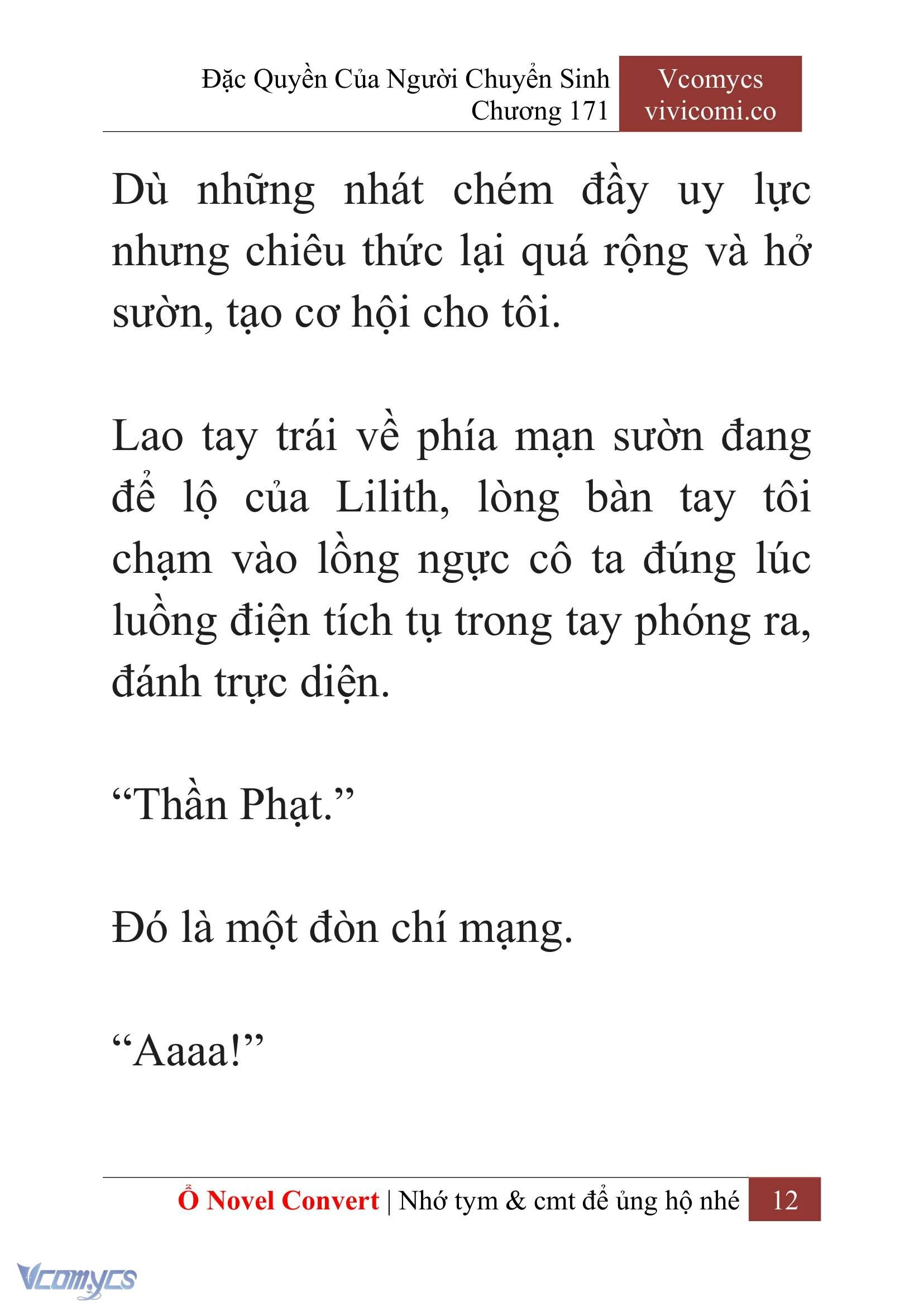 [Novel] Đặc Quyền Của Người Chuyển Sinh Chapter  171 - 15