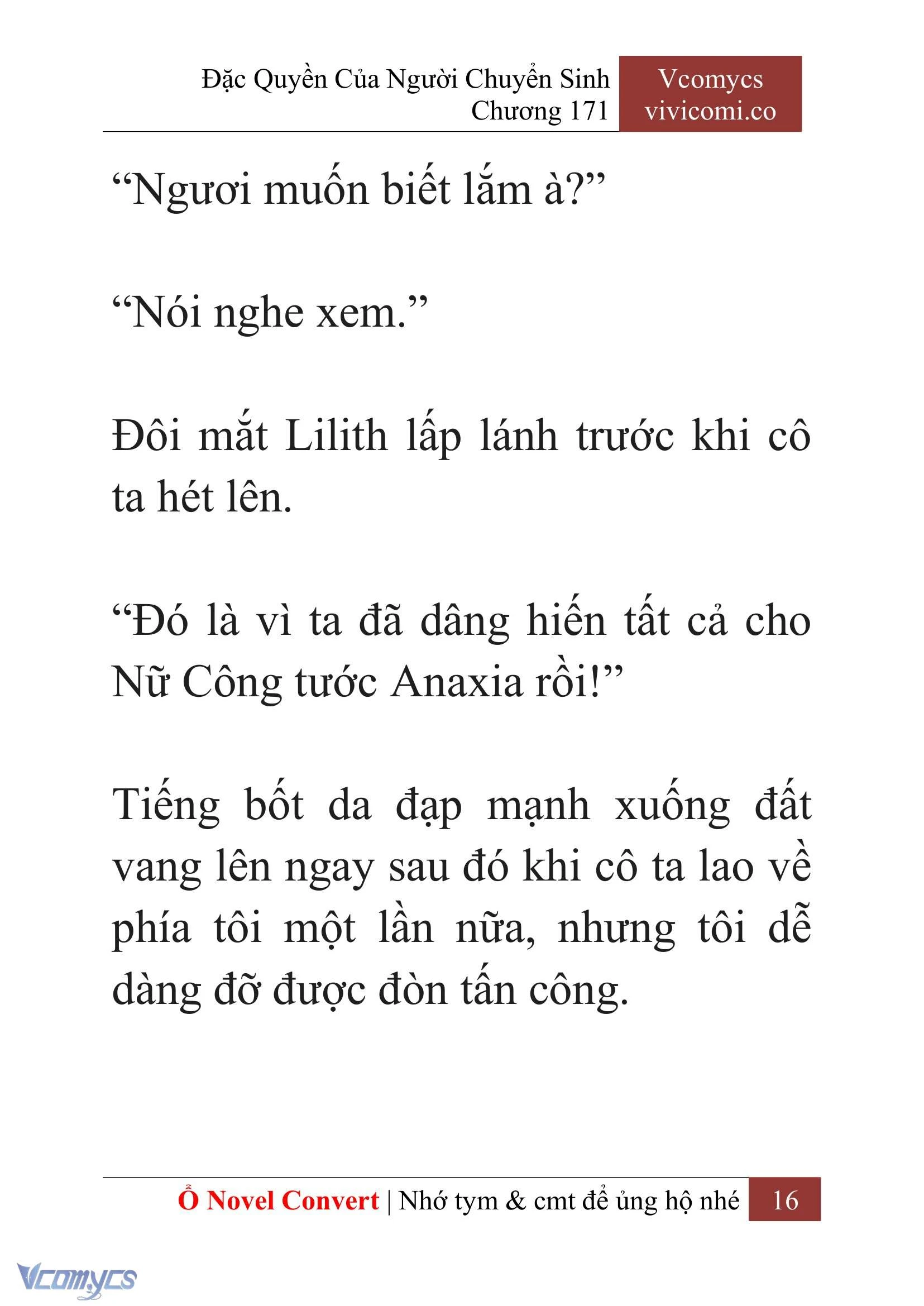 [Novel] Đặc Quyền Của Người Chuyển Sinh Chapter  171 - 19