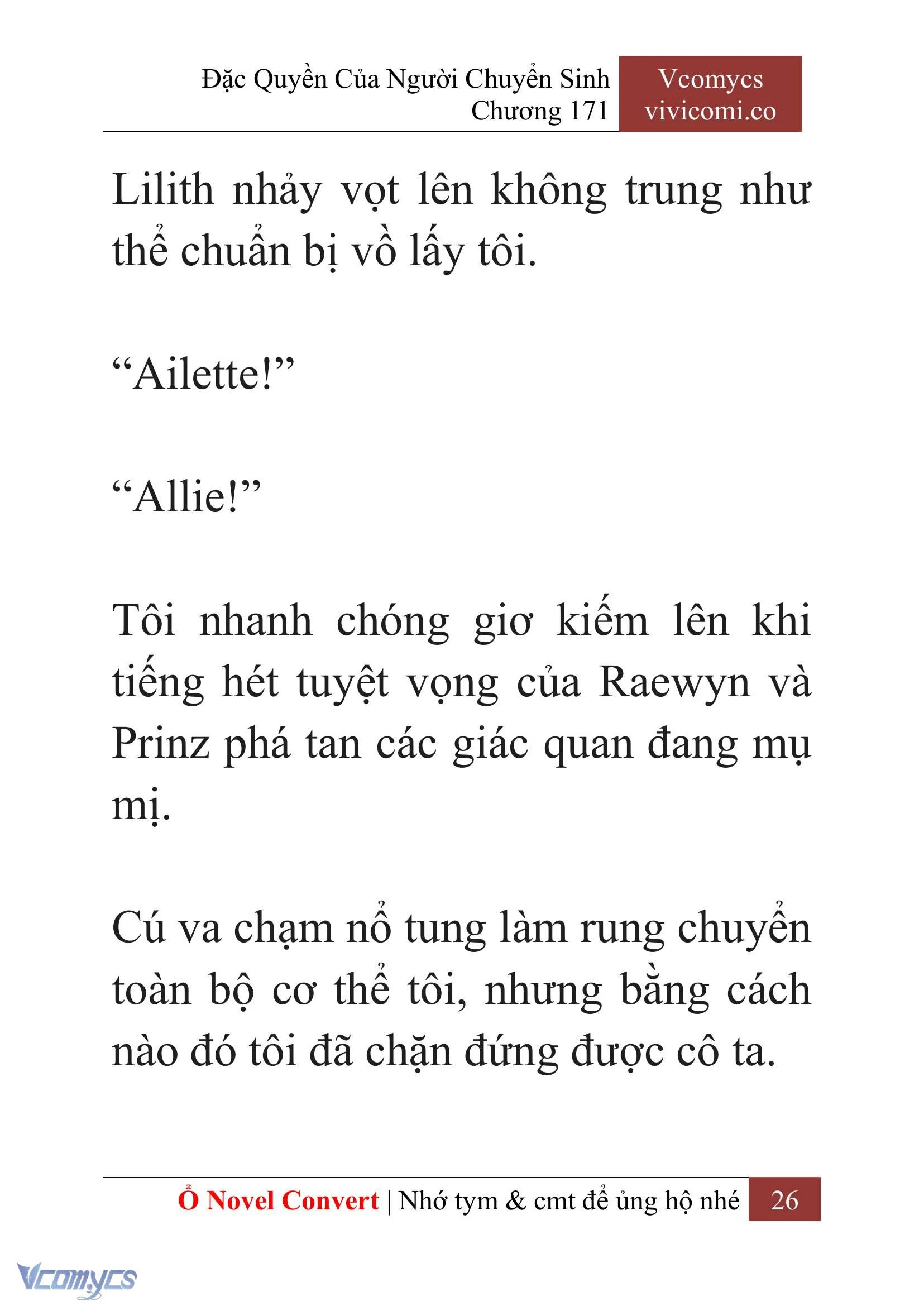 [Novel] Đặc Quyền Của Người Chuyển Sinh Chapter  171 - 29