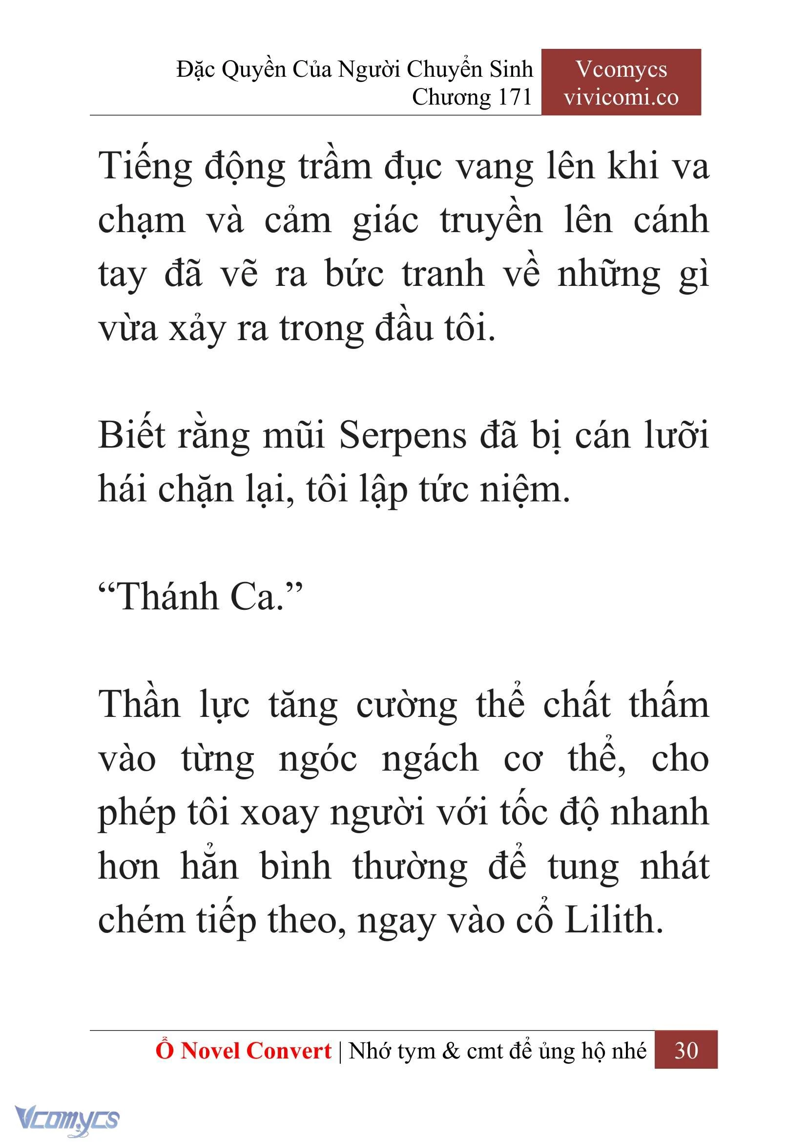[Novel] Đặc Quyền Của Người Chuyển Sinh Chapter  171 - 33