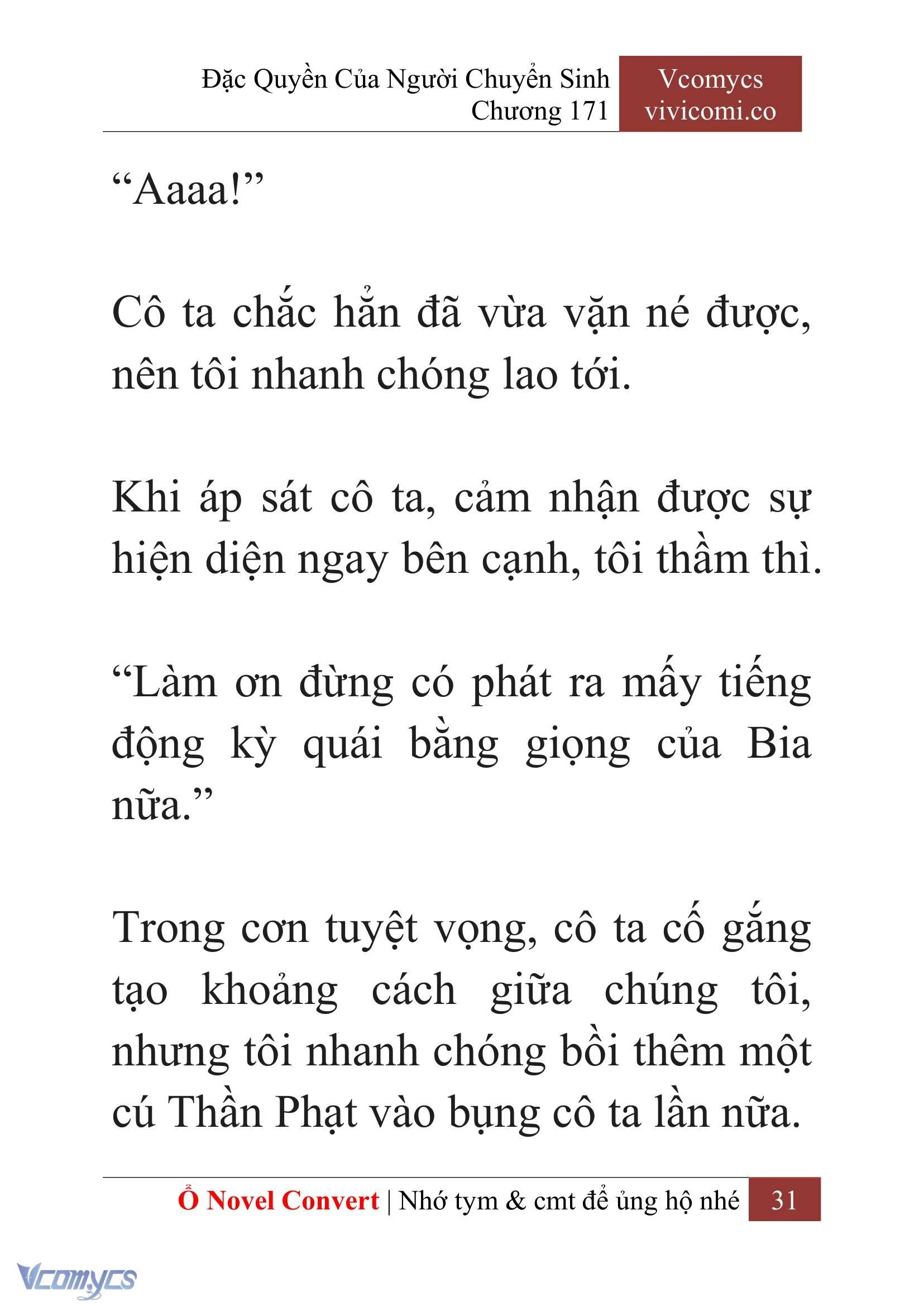 [Novel] Đặc Quyền Của Người Chuyển Sinh Chapter  171 - 34
