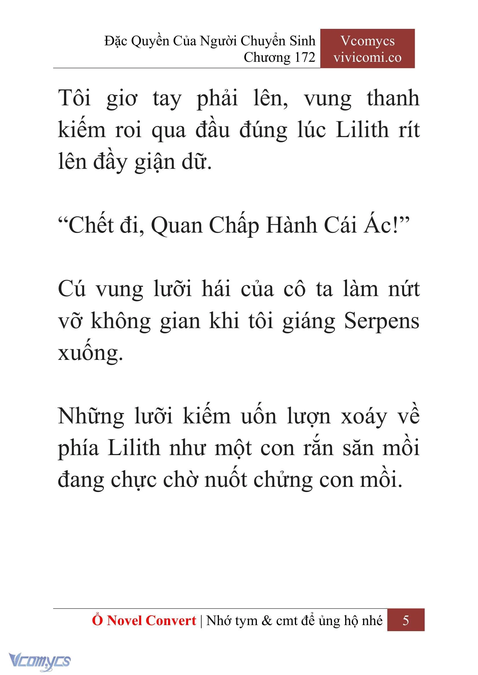 [Novel] Đặc Quyền Của Người Chuyển Sinh Chapter  172 - 8